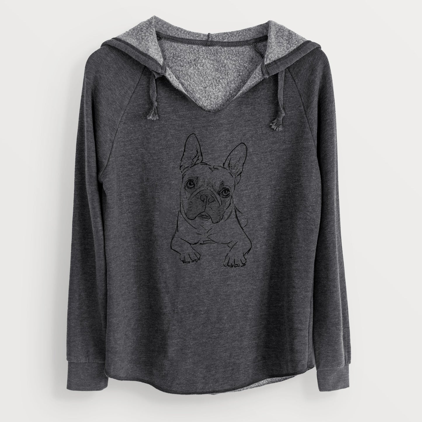 Doodled Buster the French Bulldog - Cali Wave Hooded Sweatshirt