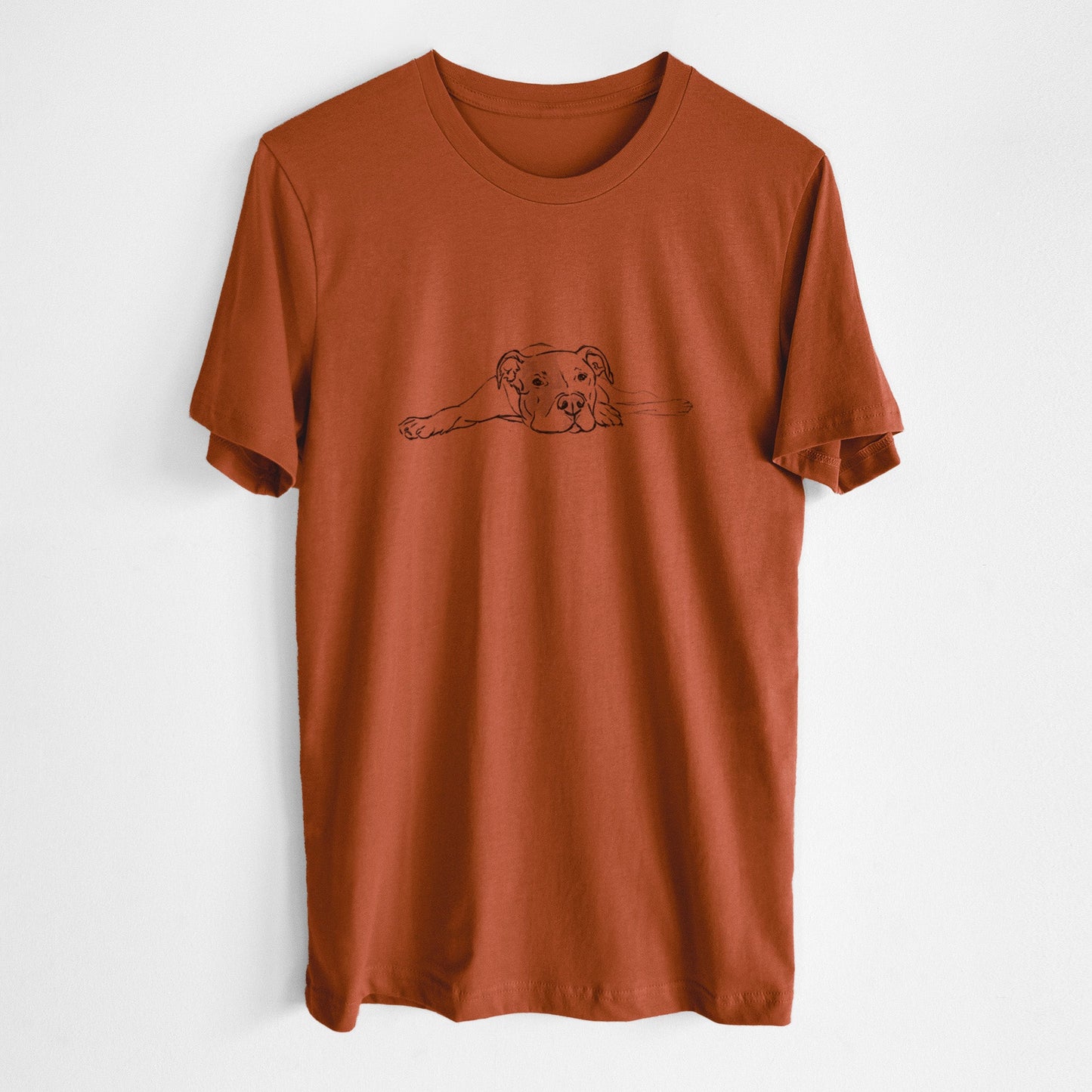 Doodled Harvey the American Staffordshire Terrier - Unisex Crewneck