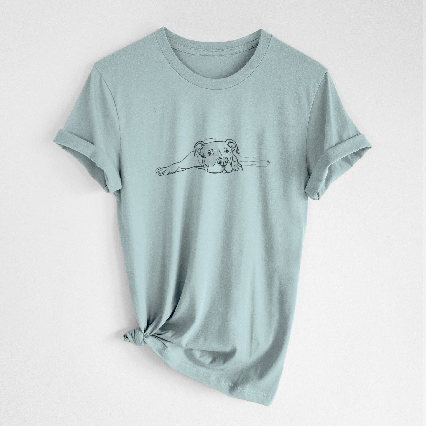 Doodled Harvey the American Staffordshire Terrier - Unisex Crewneck