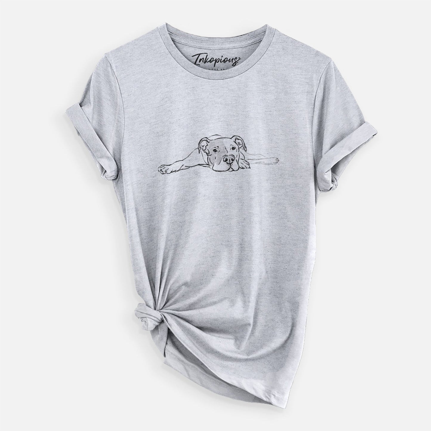 Doodled Harvey the American Staffordshire Terrier - Unisex Crewneck