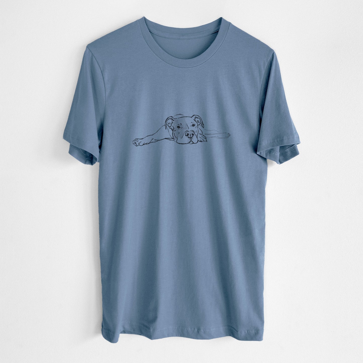 Doodled Harvey the American Staffordshire Terrier - Unisex Crewneck