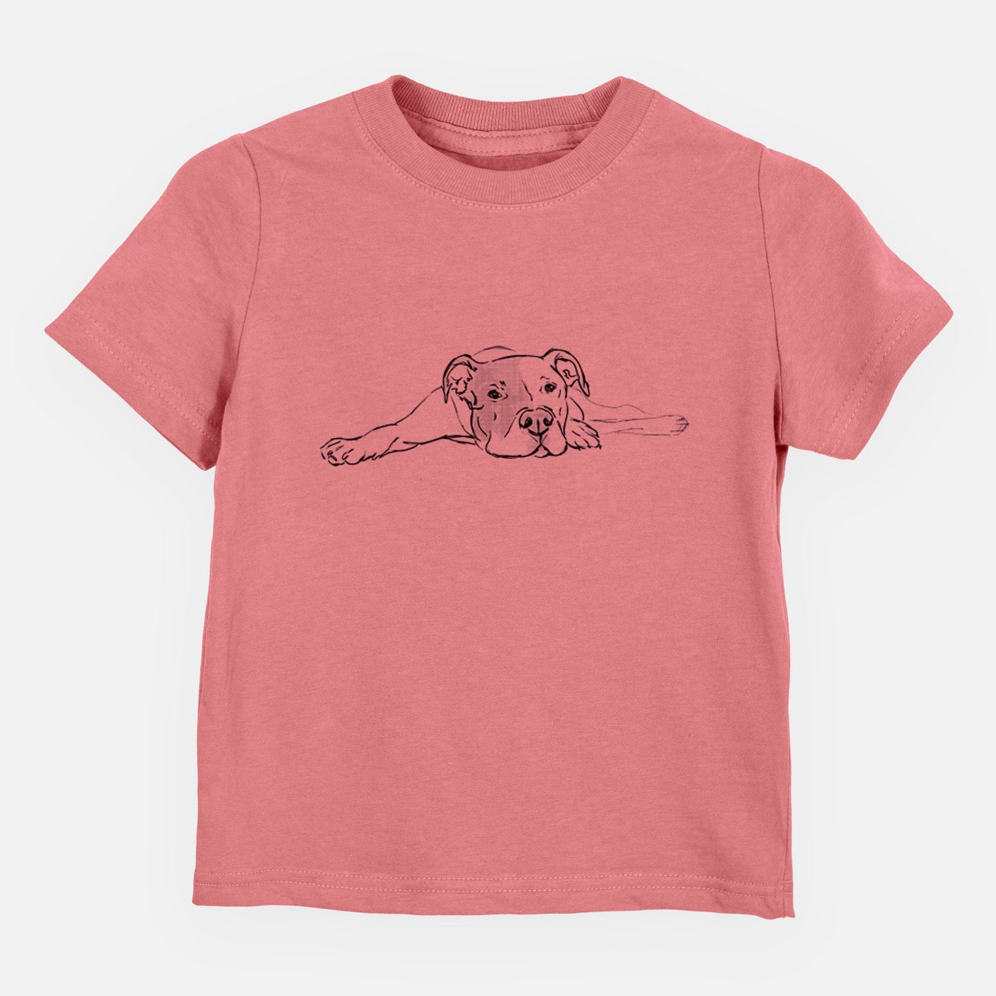 Doodled Harvey the American Staffordshire Terrier - Kids/Youth/Toddler Shirt