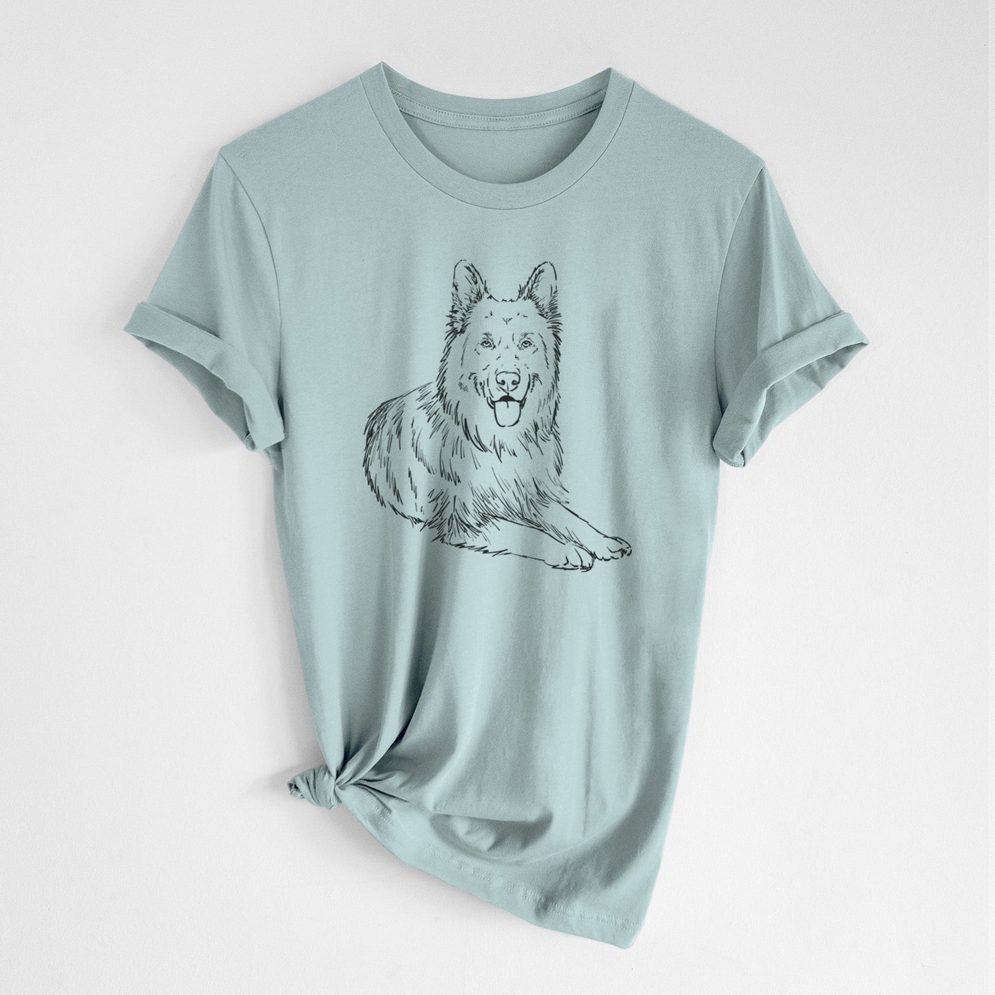 Doodled Jaxs the German Shepherd - Unisex Crewneck