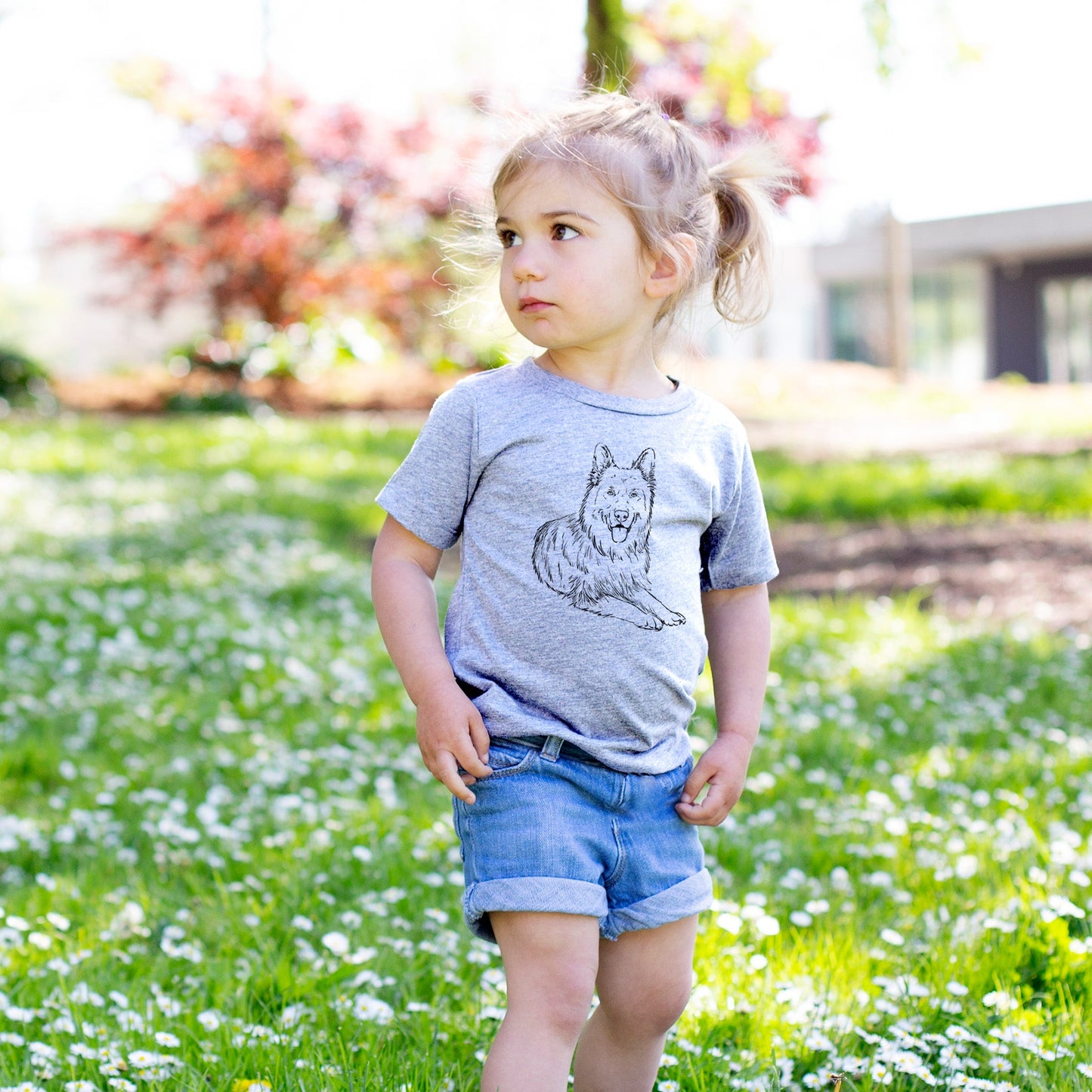 Doodled Jaxs the German Shepherd - Kids/Youth/Toddler Shirt