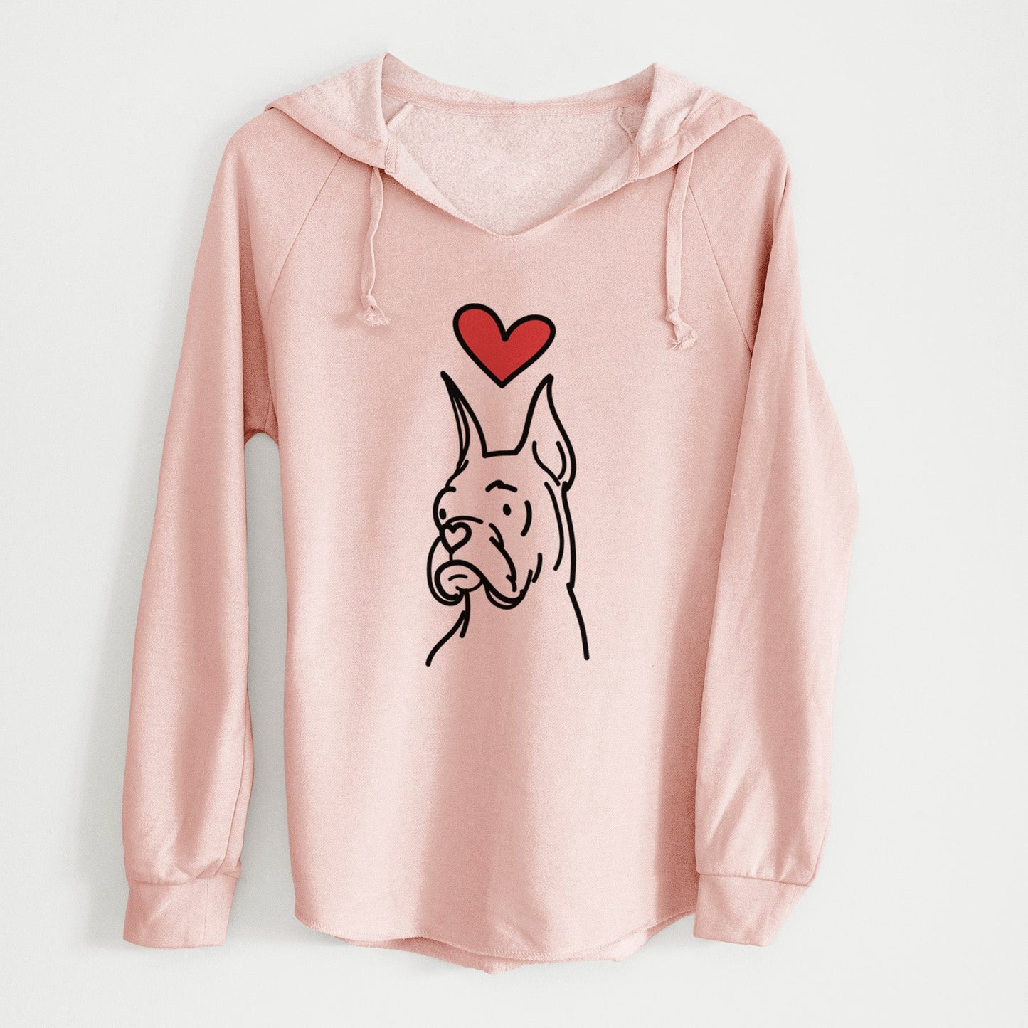 Love Always Rescue Boxer - Billy - Cali Wave Hooded Sweatshirt