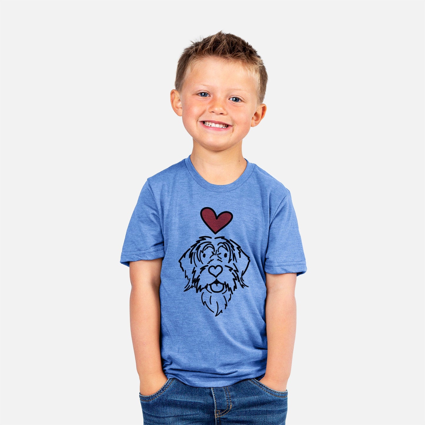 Love Always Wirehaird Pointing Griffon - Gary - Kids/Youth/Toddler Shirt