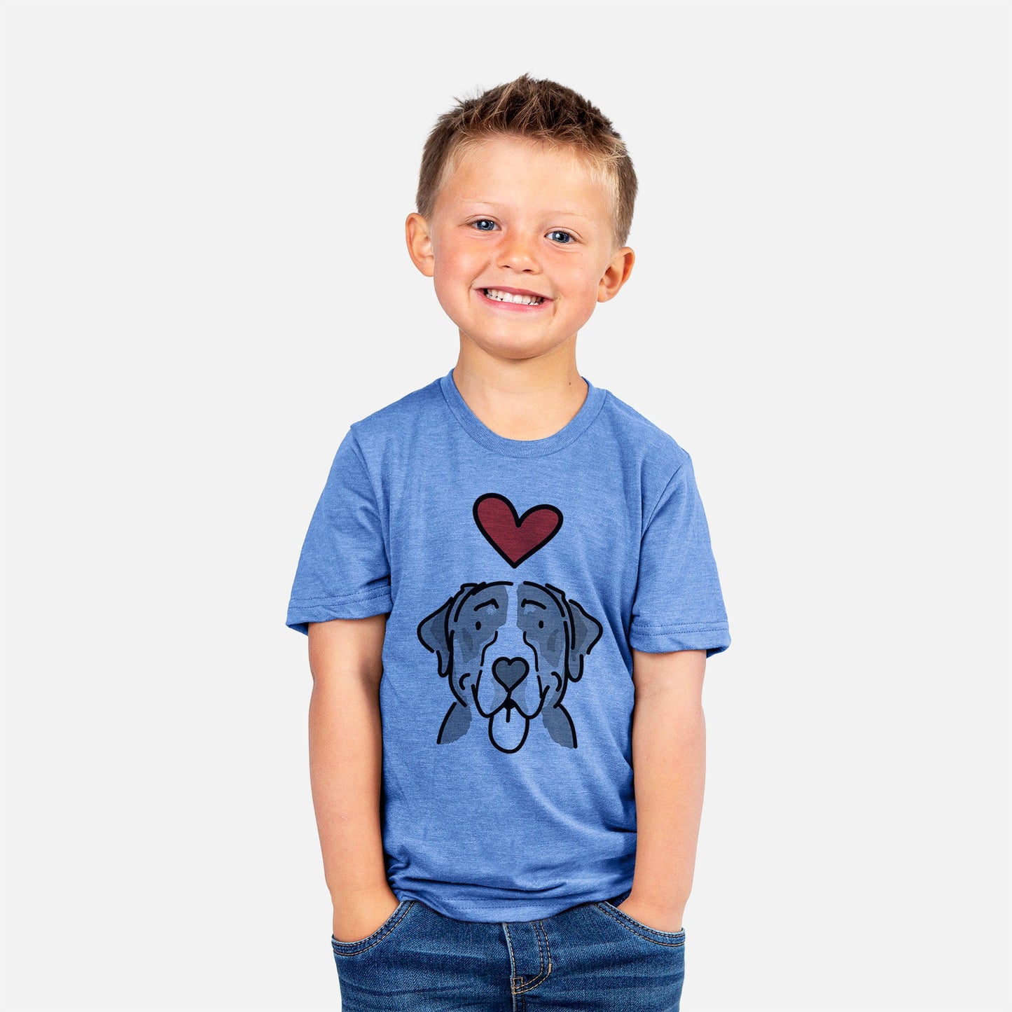 Love Always Greater Swiss Mountain Dog - Moose - Kids/Youth/Toddler Shirt
