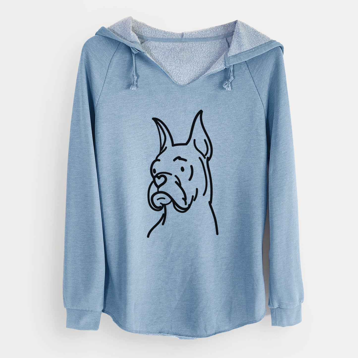 Love Always Rescue Boxer - Billy - Cali Wave Hooded Sweatshirt