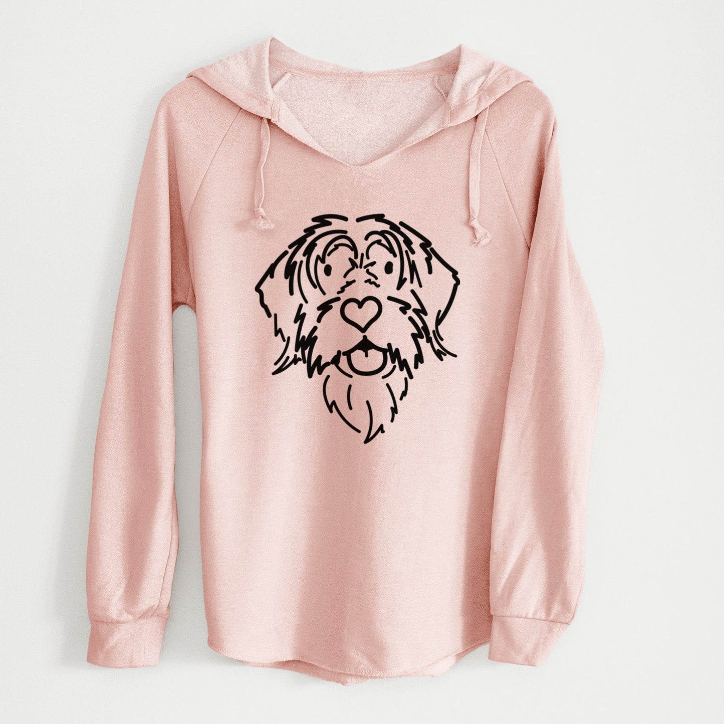 Love Always Wirehaird Pointing Griffon - Gary - Cali Wave Hooded Sweatshirt