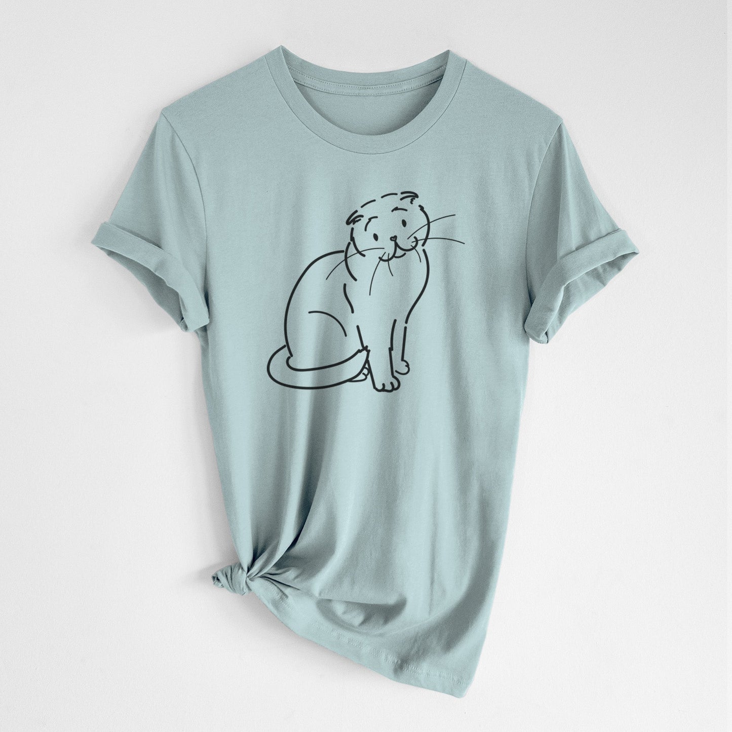 Love Always Scottish Fold Cat - Hank - Unisex Crewneck