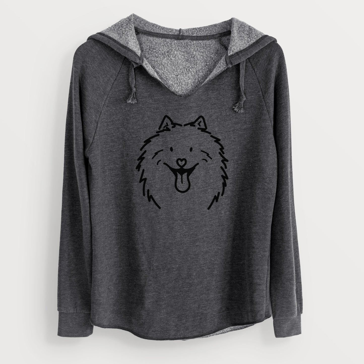Love Always Samoyed - Johnny - Cali Wave Hooded Sweatshirt