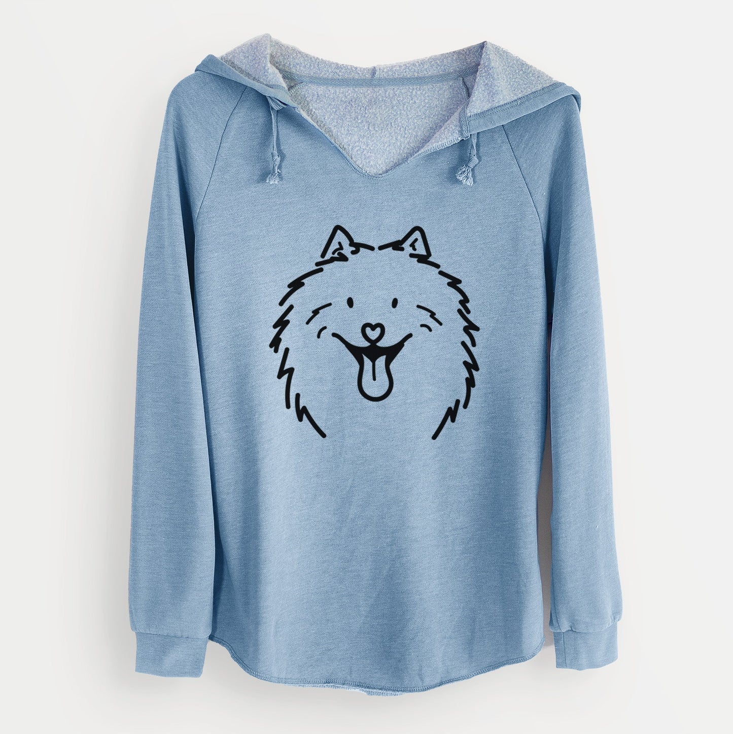 Love Always Samoyed - Johnny - Cali Wave Hooded Sweatshirt