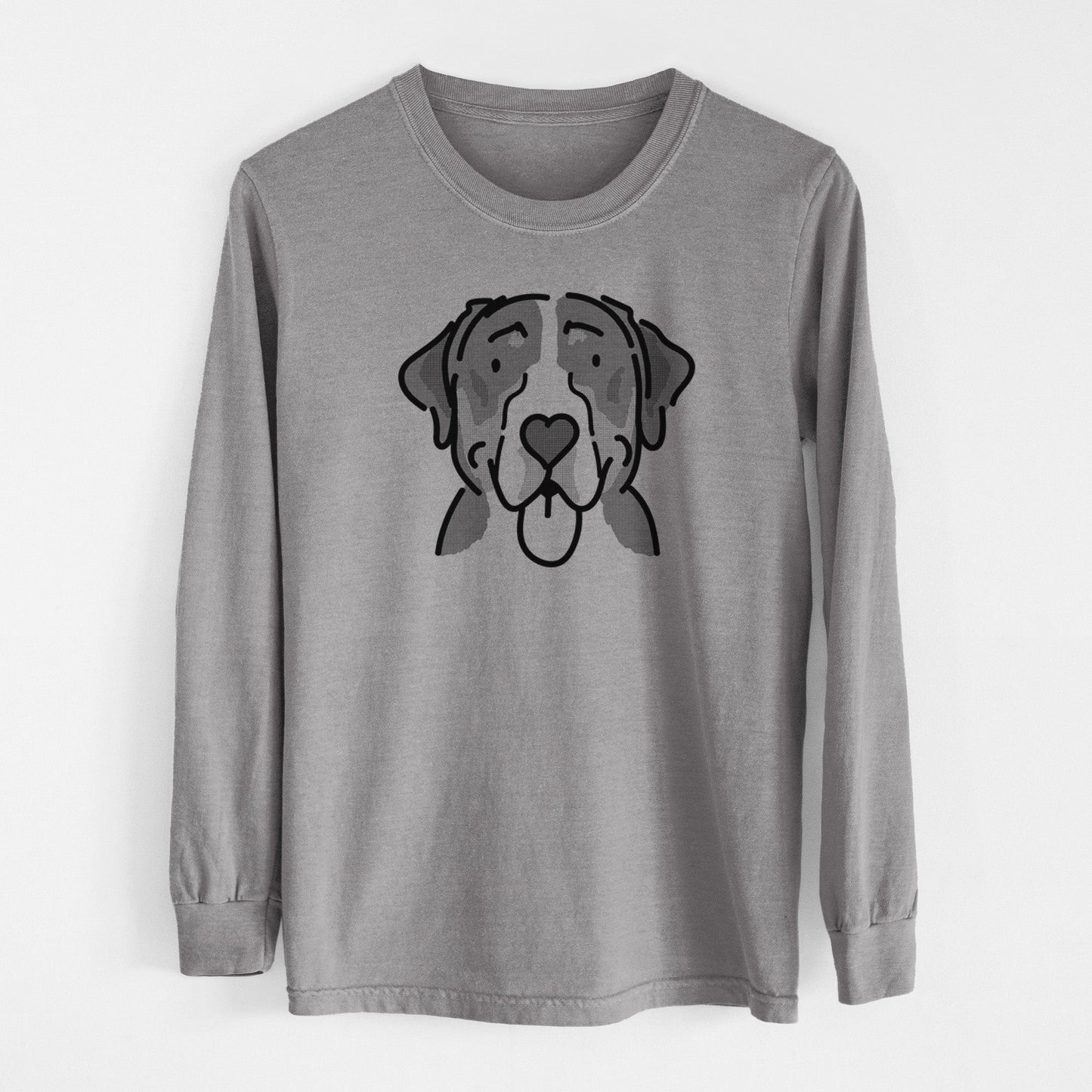 Love Always Greater Swiss Mountain Dog - Moose - Heavyweight 100% Cotton Long Sleeve