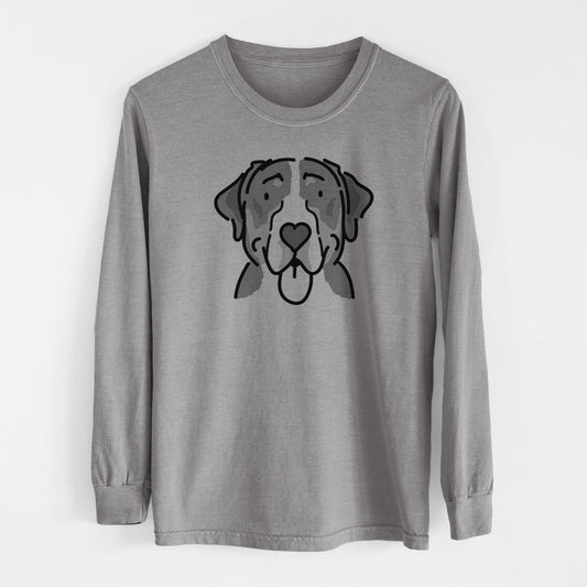 Love Always Greater Swiss Mountain Dog - Moose - Heavyweight 100% Cotton Long Sleeve