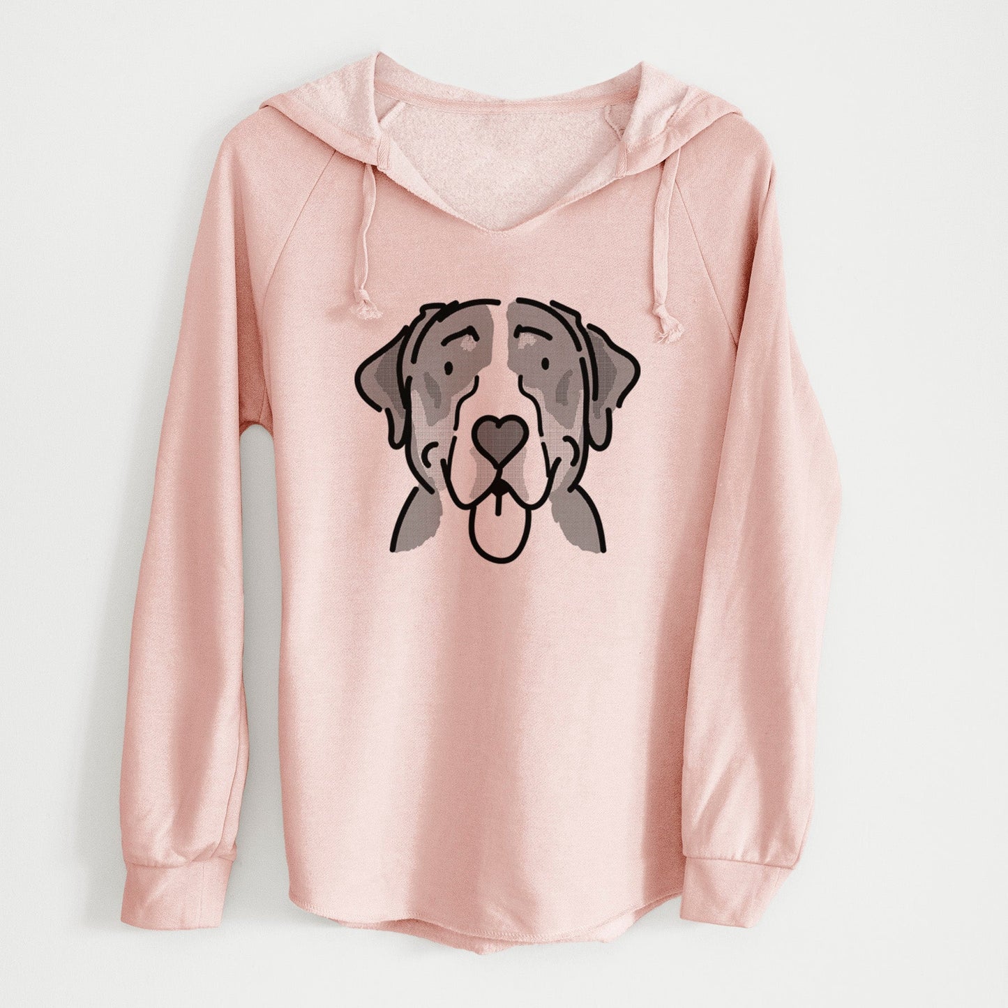 Love Always Greater Swiss Mountain Dog - Moose - Cali Wave Hooded Sweatshirt