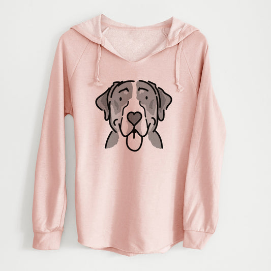 Love Always Greater Swiss Mountain Dog - Moose - Cali Wave Hooded Sweatshirt