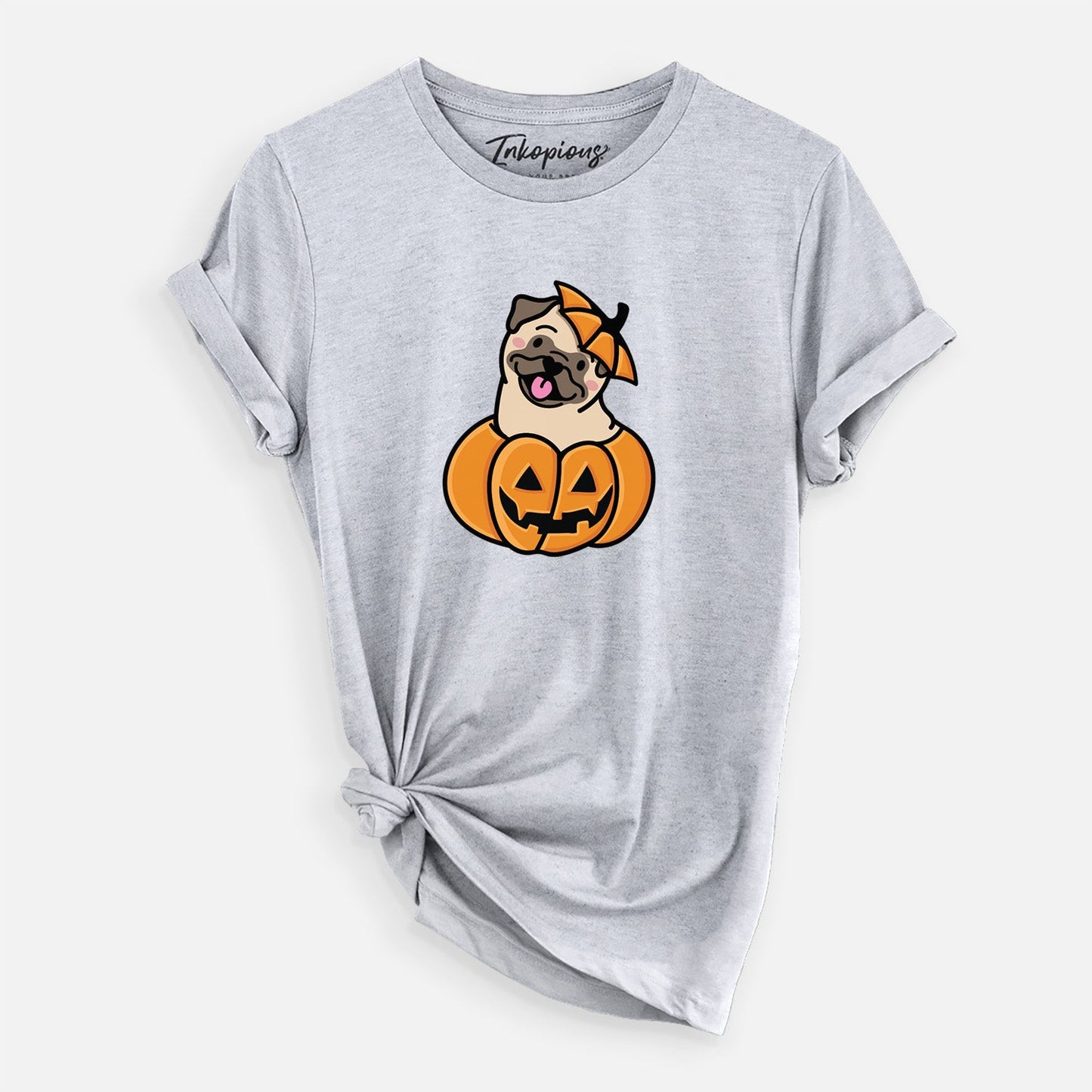 Pumpkin Pup - Pug - Unisex Crewneck