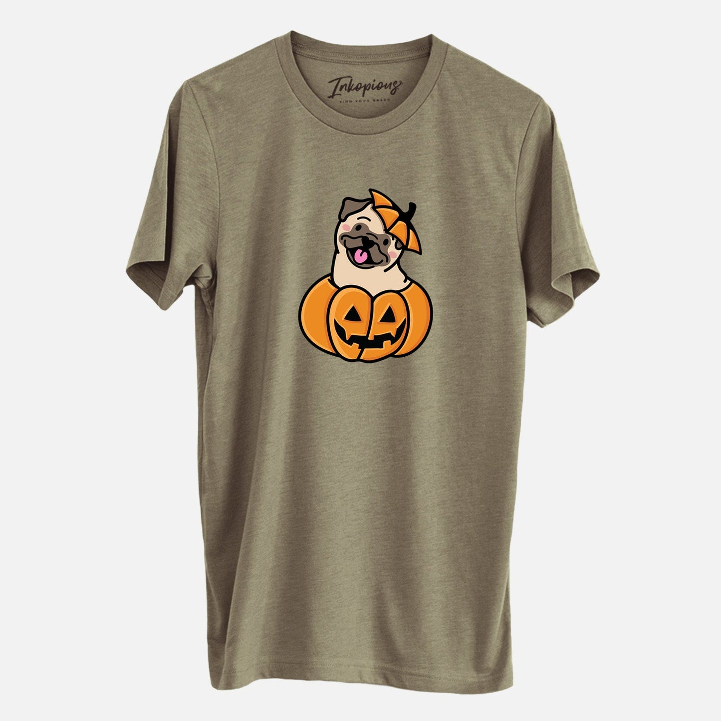 Pumpkin Pup - Pug - Unisex Crewneck