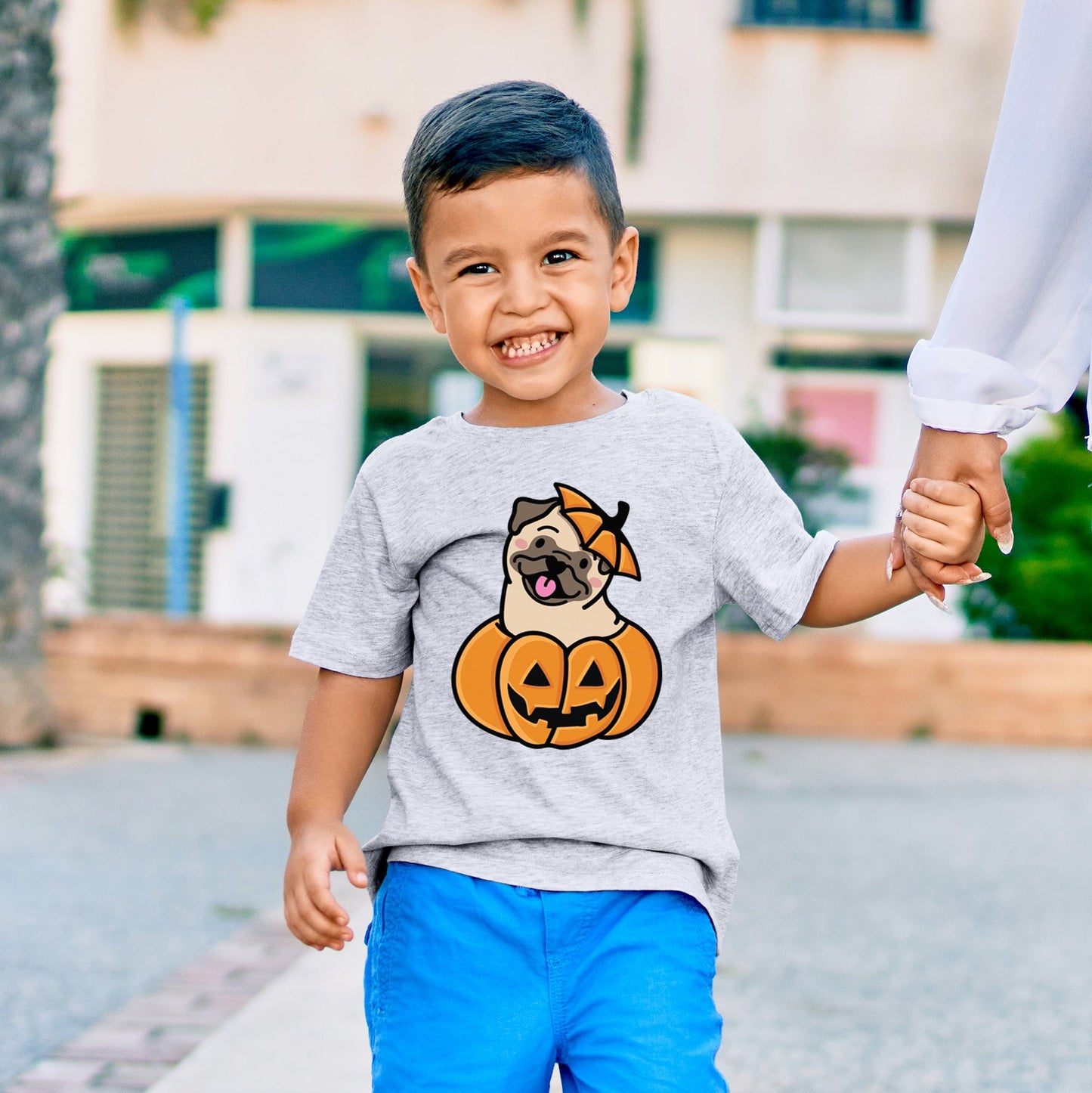 Pumpkin Pup - Pug - Kids/Youth/Toddler Shirt