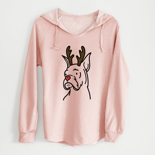 Red Nose Rescue Boxer - Billy - Cali Wave Hooded Sweatshirt