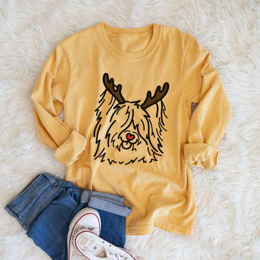 Red Nose Skye Terrier - Dougal - Heavyweight 100% Cotton Long Sleeve