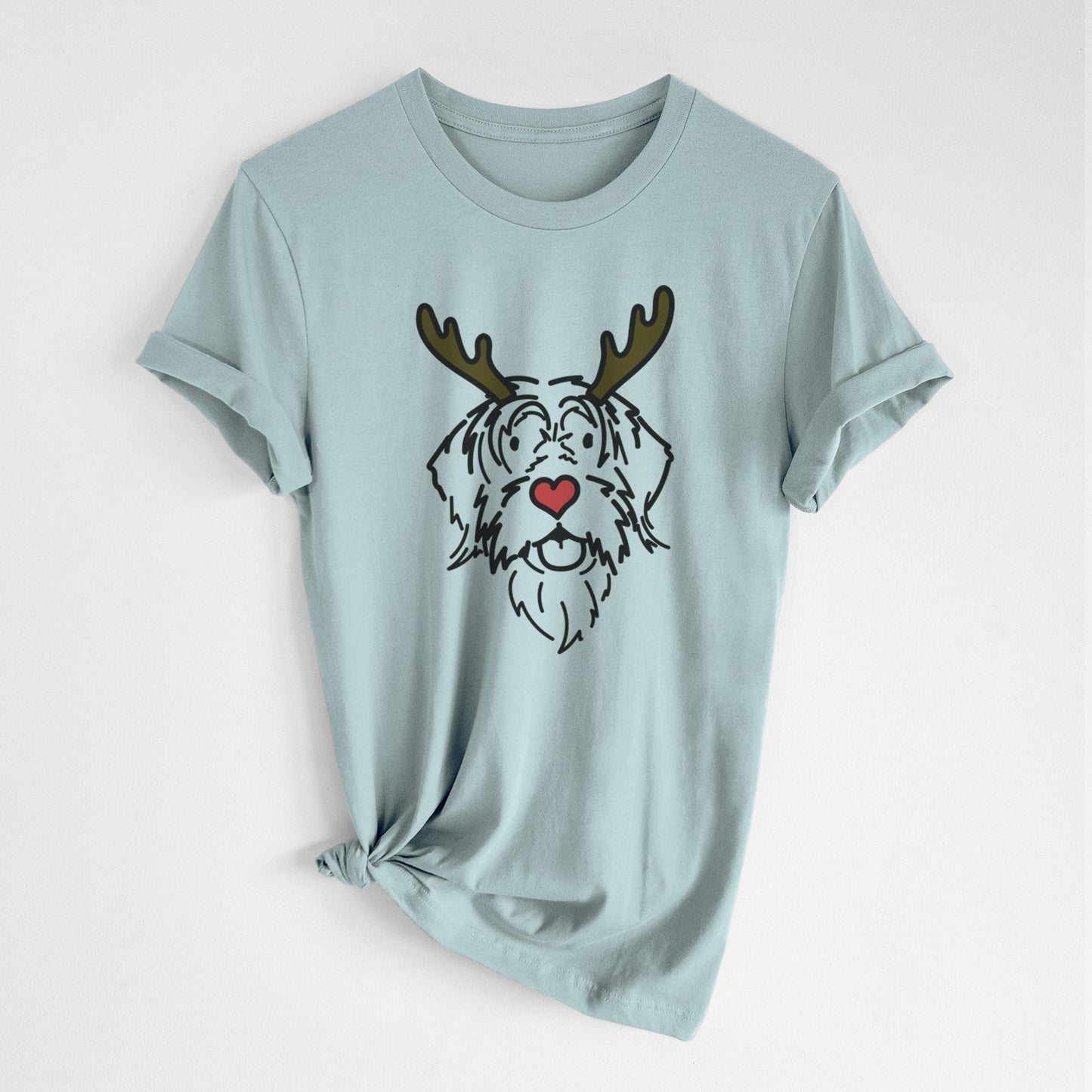 Red Nose Wirehaird Pointing Griffon - Gary - Unisex Crewneck