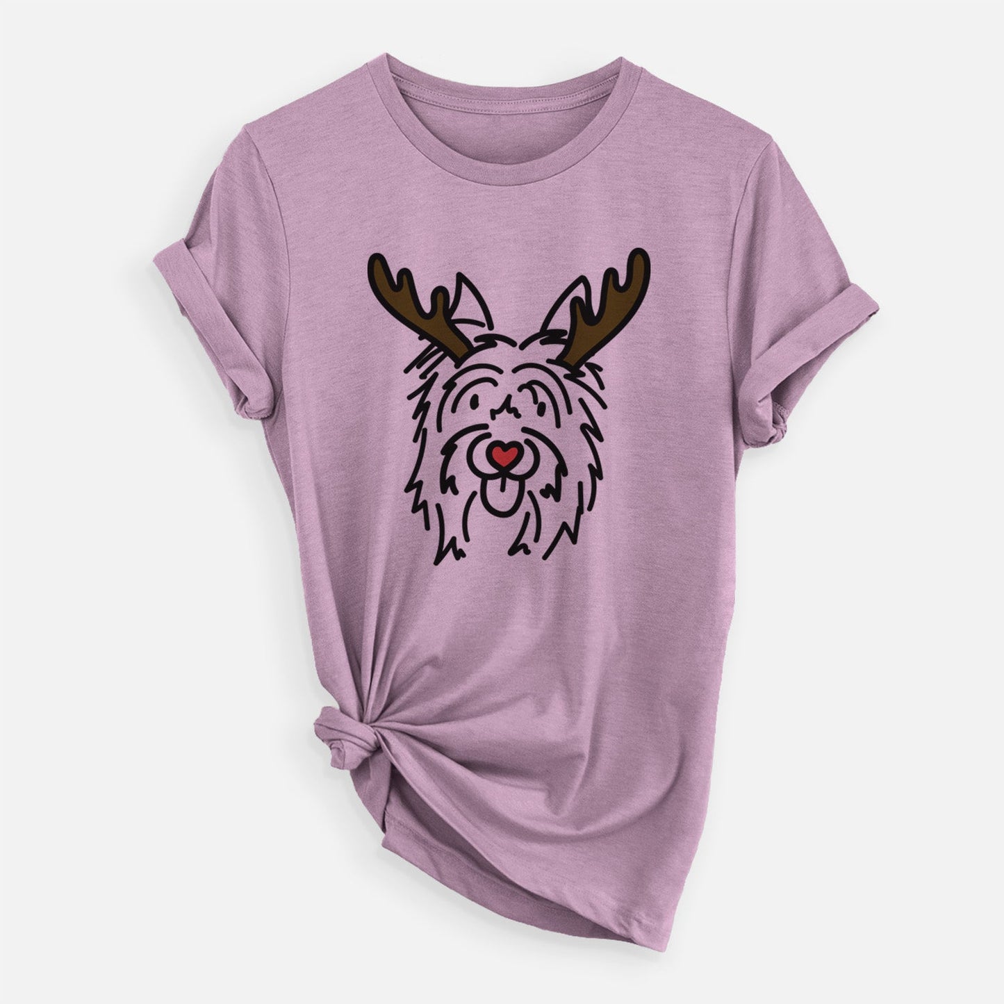 Red Nose Silky Terrier - Monty - Unisex Crewneck