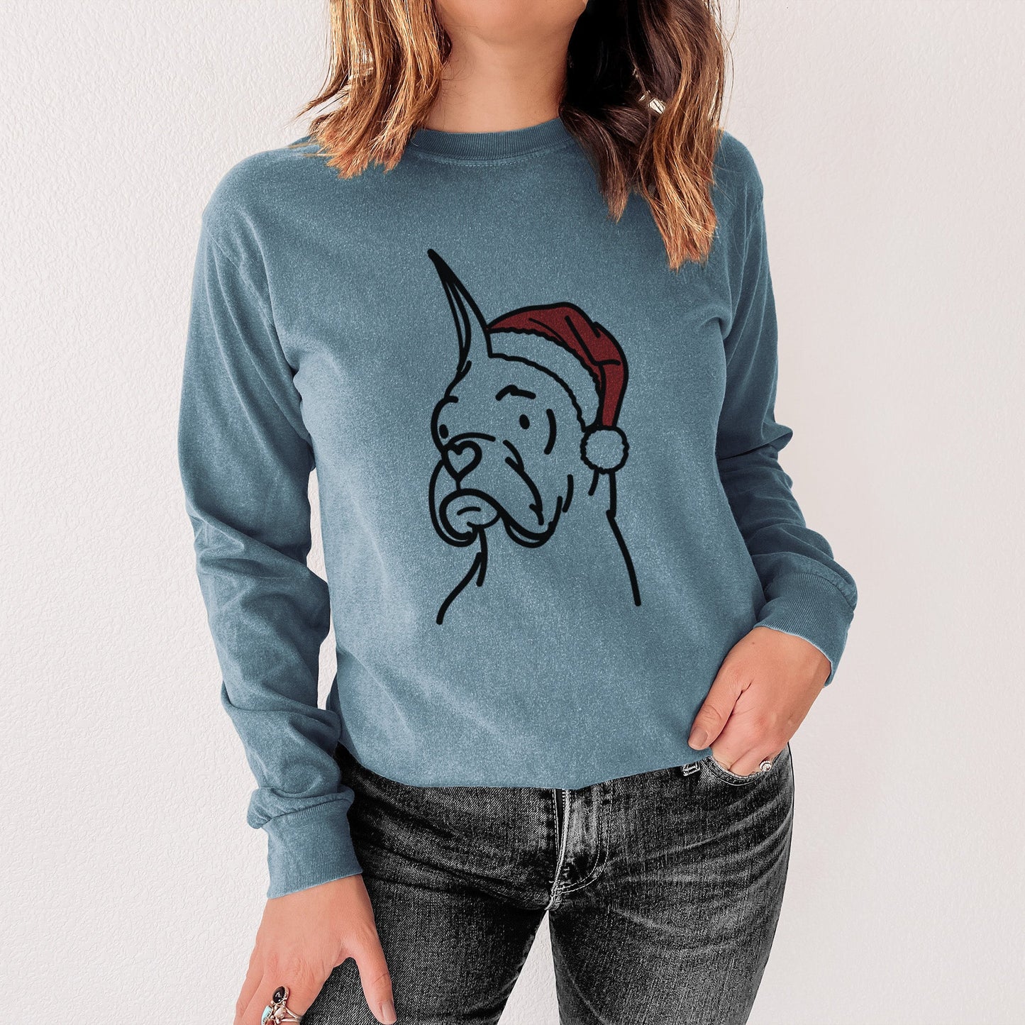 Jolly Rescue Boxer - Billy - Heavyweight 100% Cotton Long Sleeve