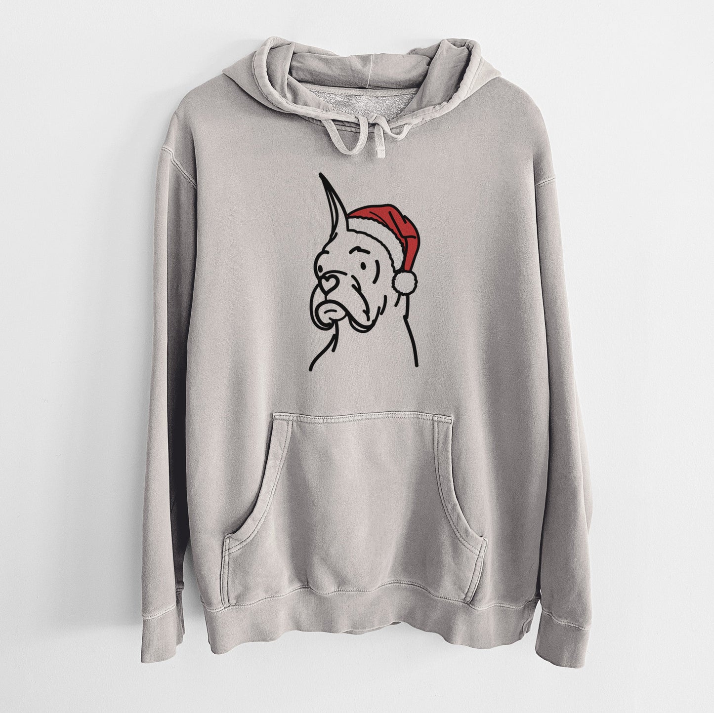 Jolly Rescue Boxer - Billy - Unisex Pigment Dyed Hoodie