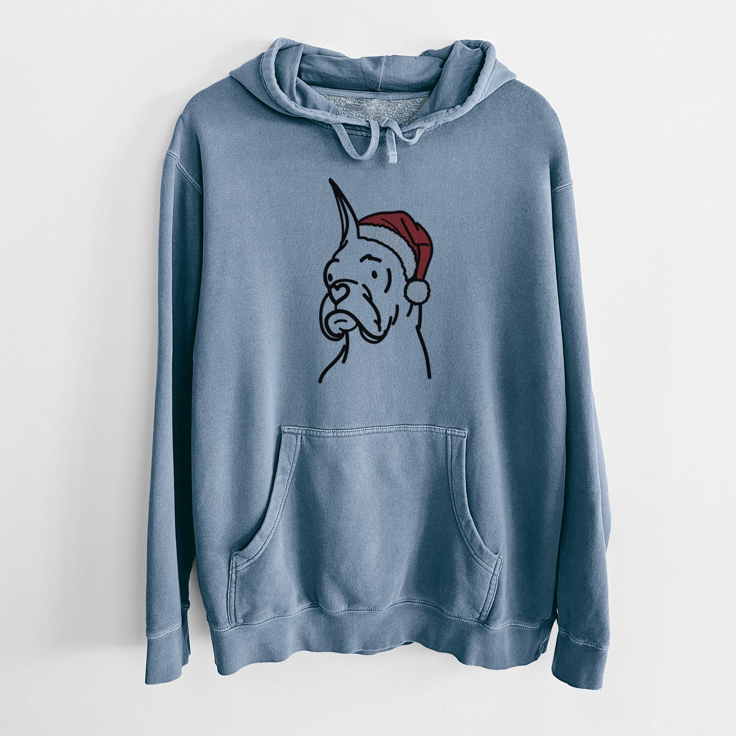 Jolly Rescue Boxer - Billy - Unisex Pigment Dyed Hoodie