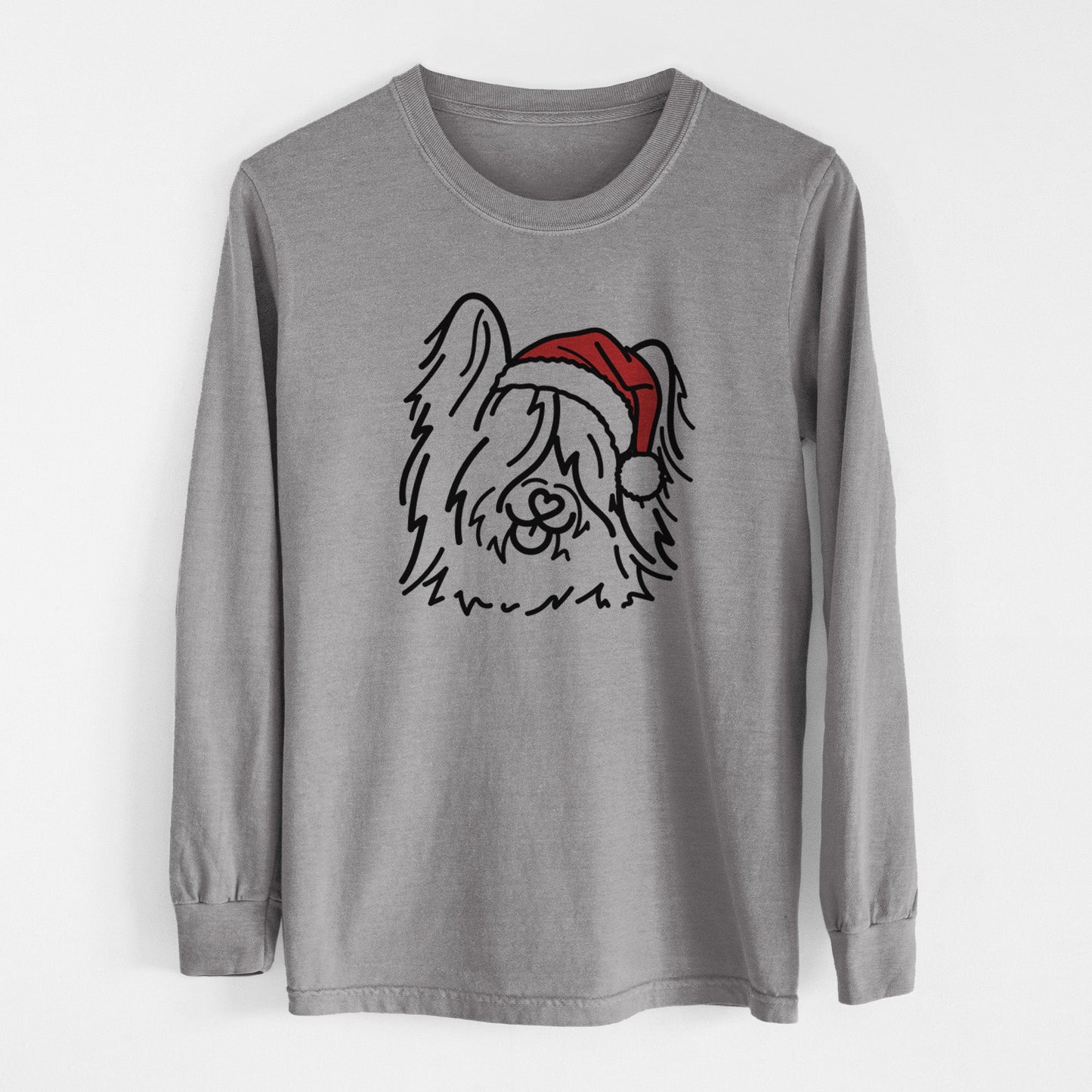 Jolly Skye Terrier - Dougal - Heavyweight 100% Cotton Long Sleeve