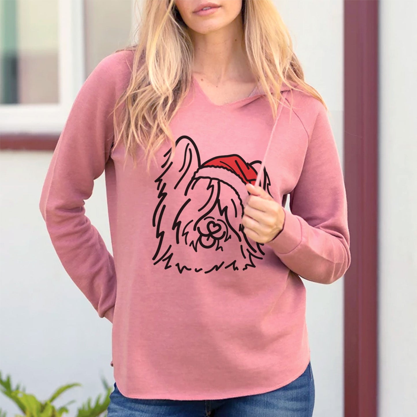Jolly Skye Terrier - Dougal - Cali Wave Hooded Sweatshirt