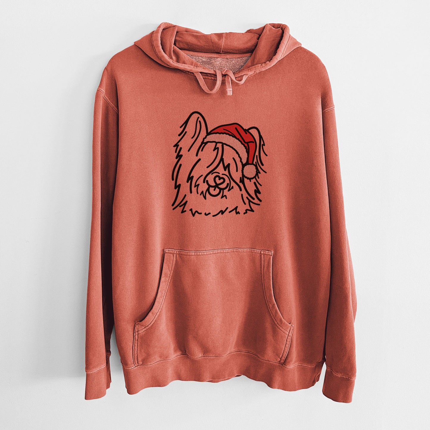 Jolly Skye Terrier - Dougal - Unisex Pigment Dyed Hoodie