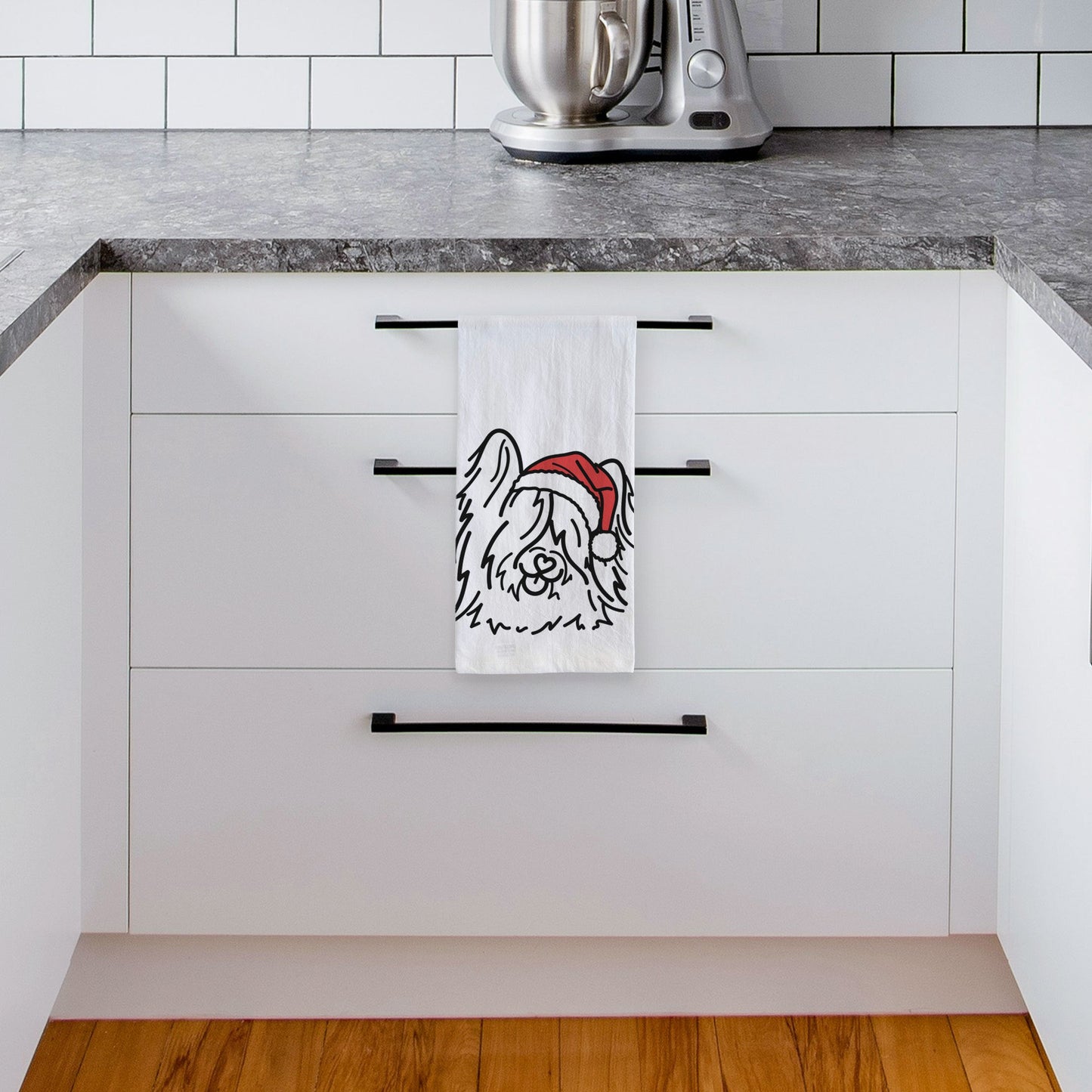 Jolly Skye Terrier - Dougal - Tea Towel