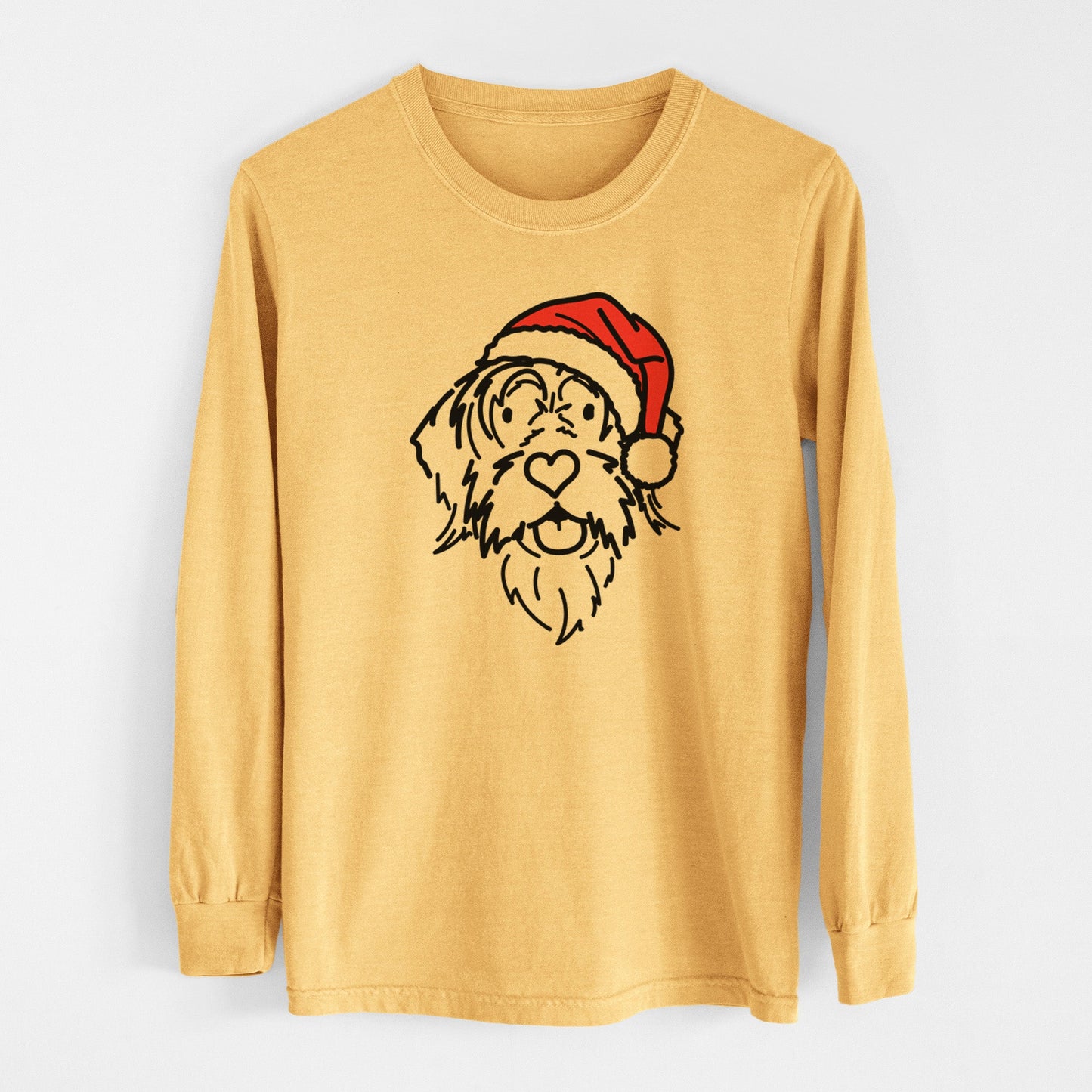 Jolly Wirehaird Pointing Griffon - Gary - Heavyweight 100% Cotton Long Sleeve