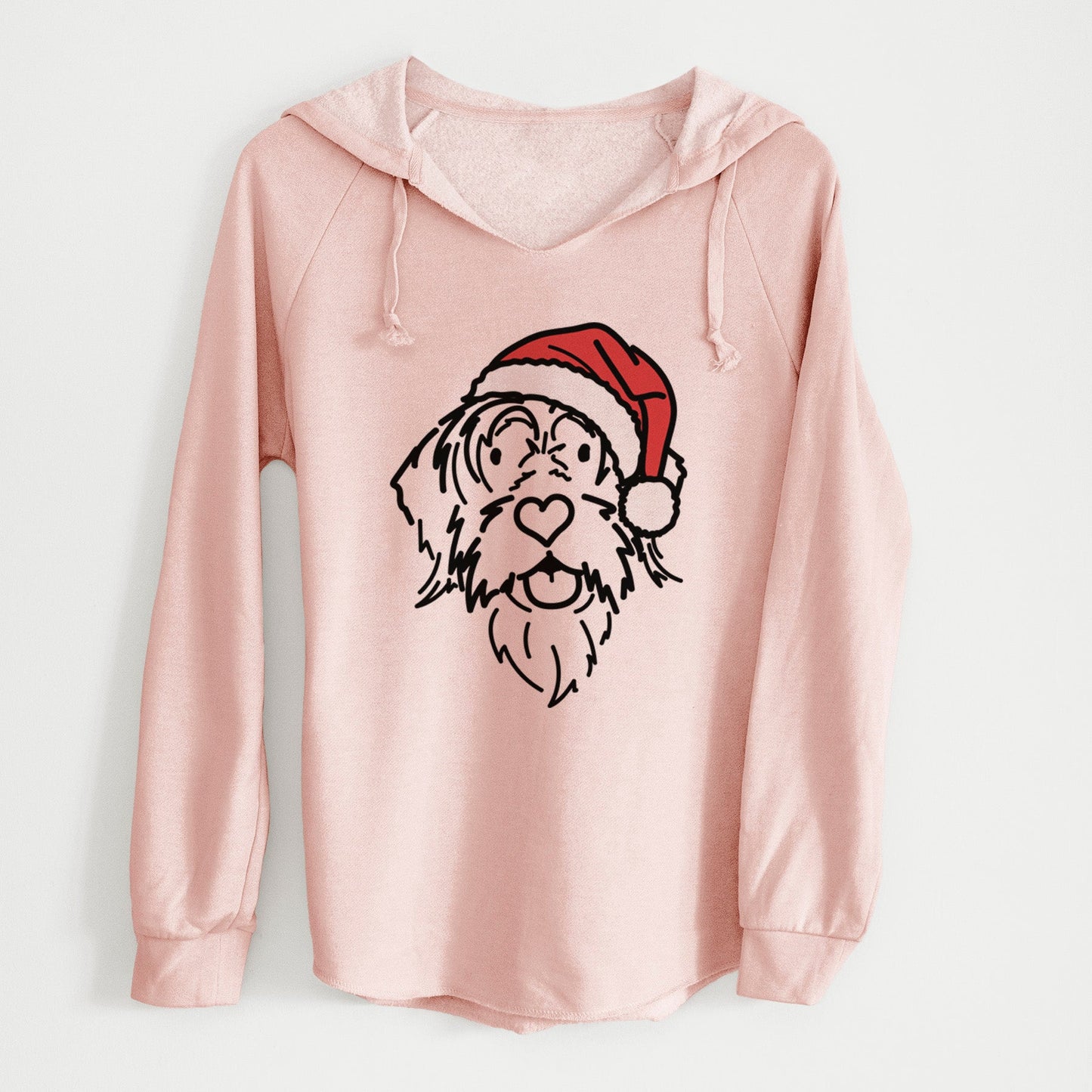 Jolly Wirehaird Pointing Griffon - Gary - Cali Wave Hooded Sweatshirt