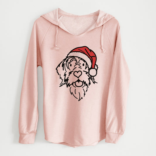 Jolly Wirehaird Pointing Griffon - Gary - Cali Wave Hooded Sweatshirt