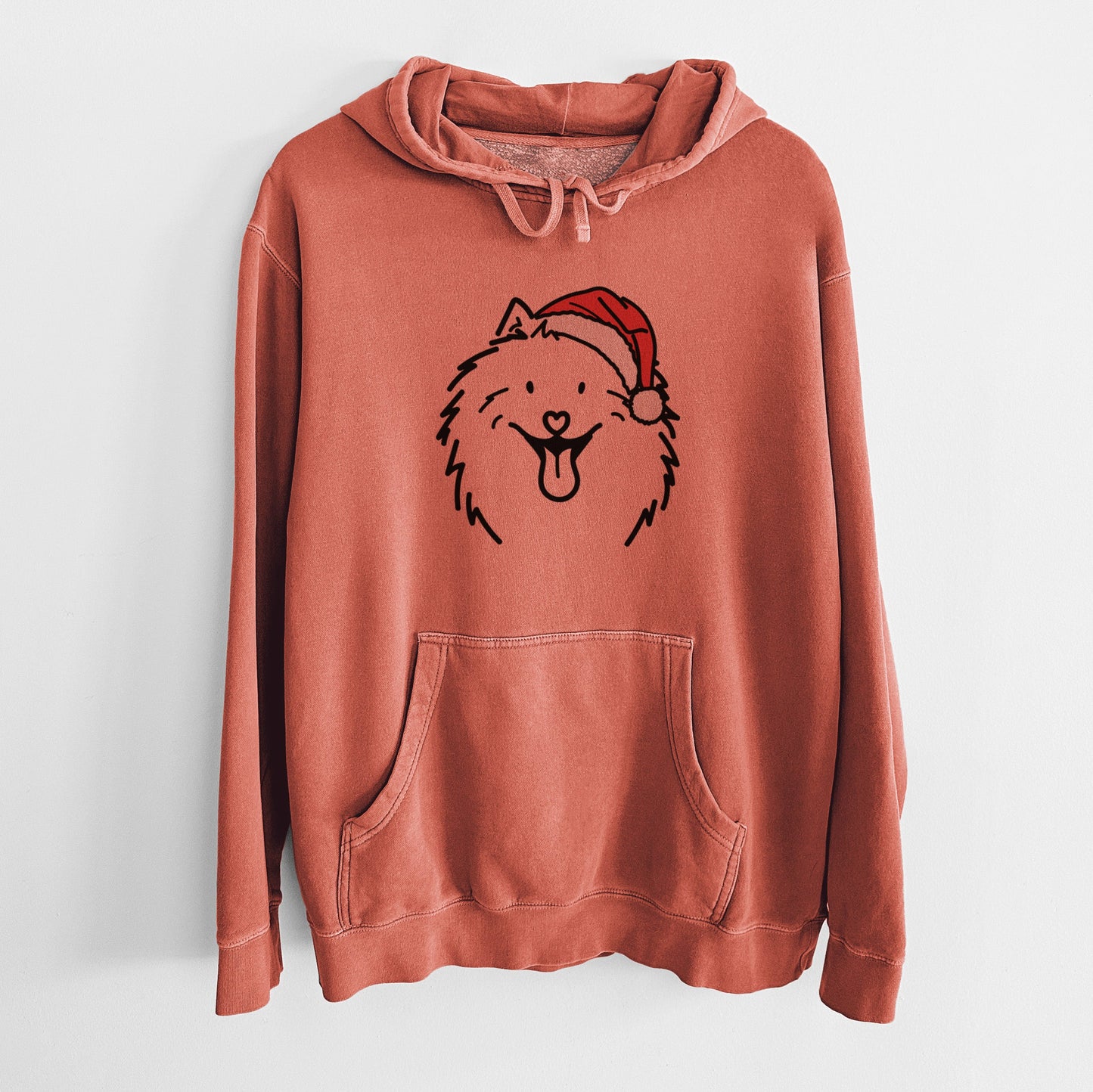 Jolly Samoyed - Johnny - Unisex Pigment Dyed Hoodie