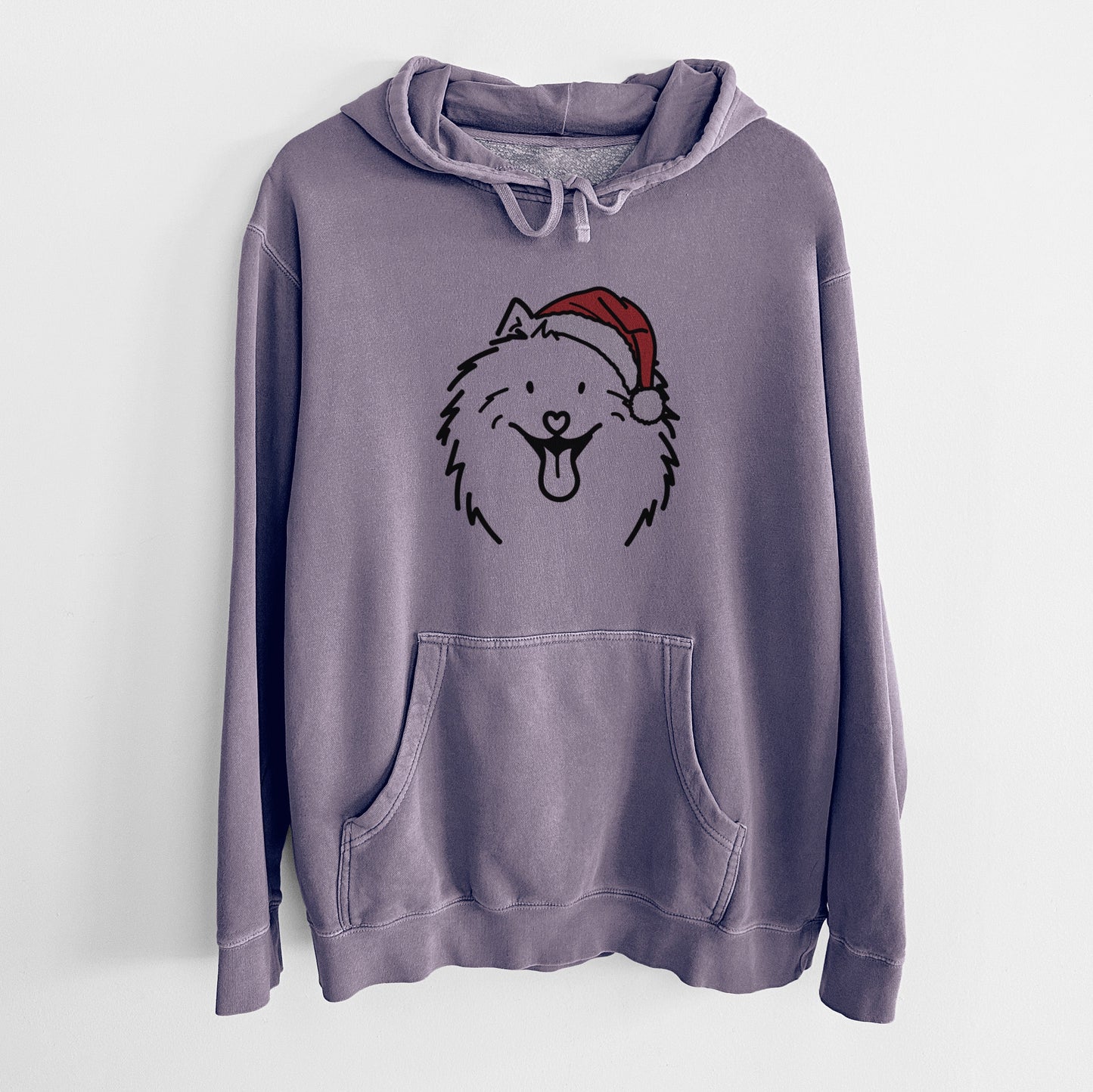 Jolly Samoyed - Johnny - Unisex Pigment Dyed Hoodie