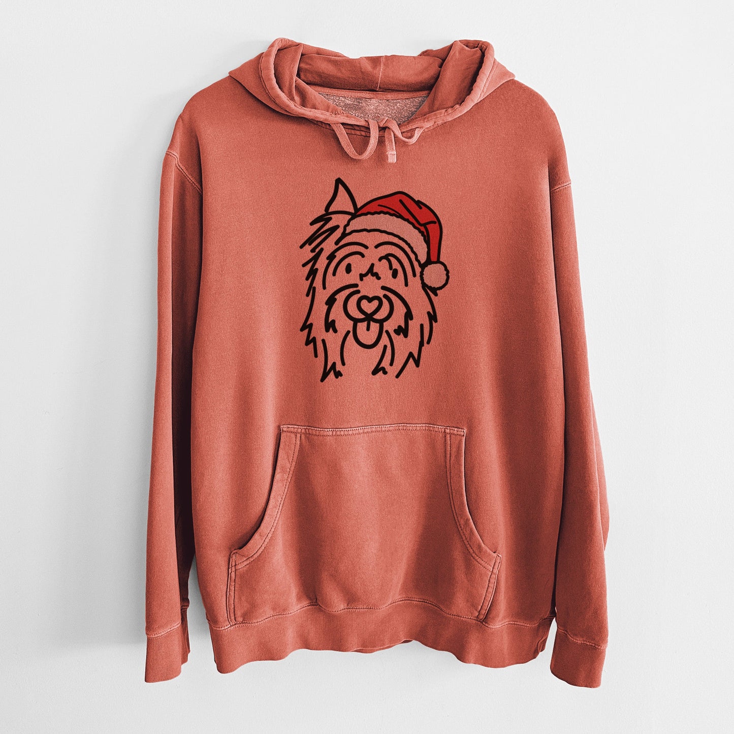 Jolly Silky Terrier - Monty - Unisex Pigment Dyed Hoodie