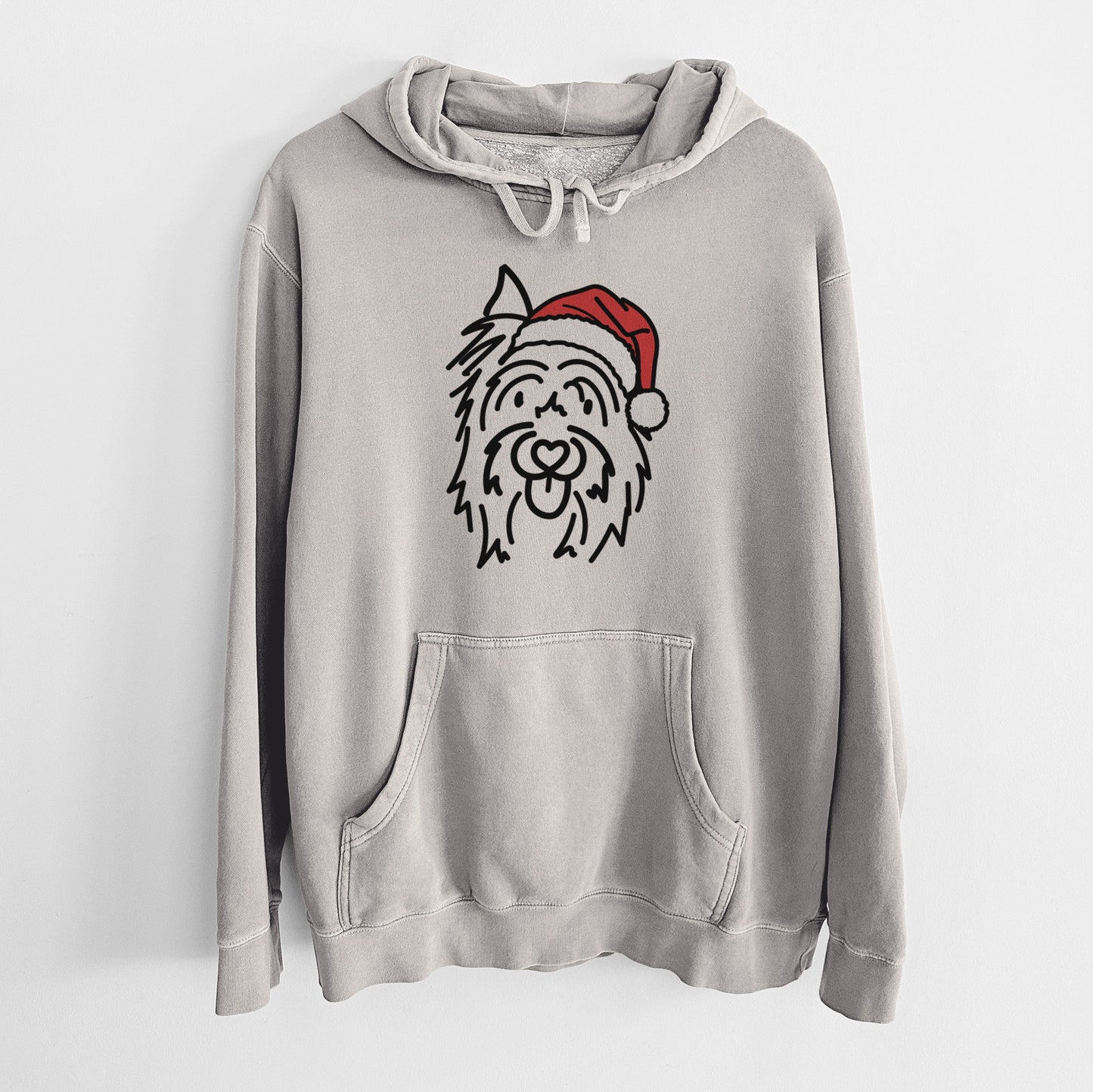 Jolly Silky Terrier - Monty - Unisex Pigment Dyed Hoodie