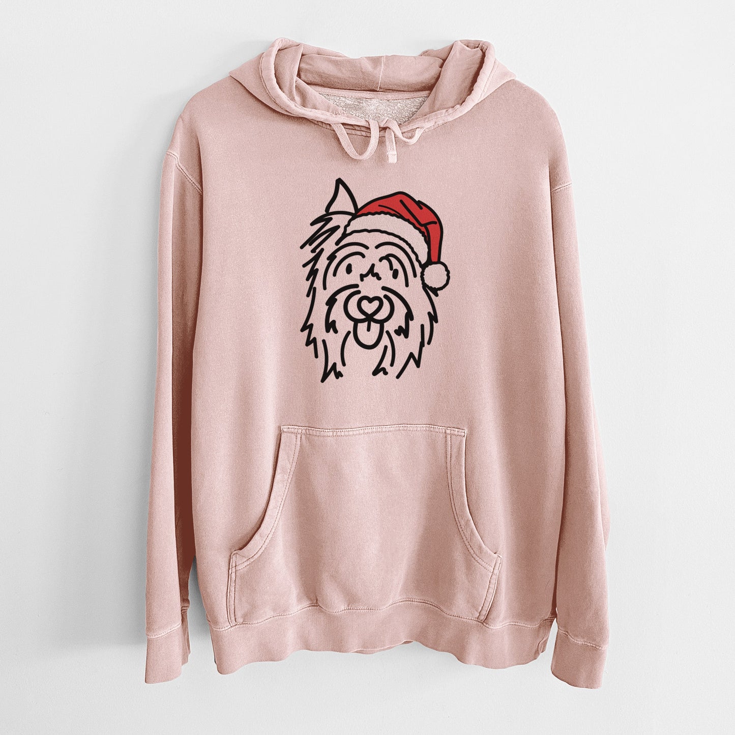 Jolly Silky Terrier - Monty - Unisex Pigment Dyed Hoodie