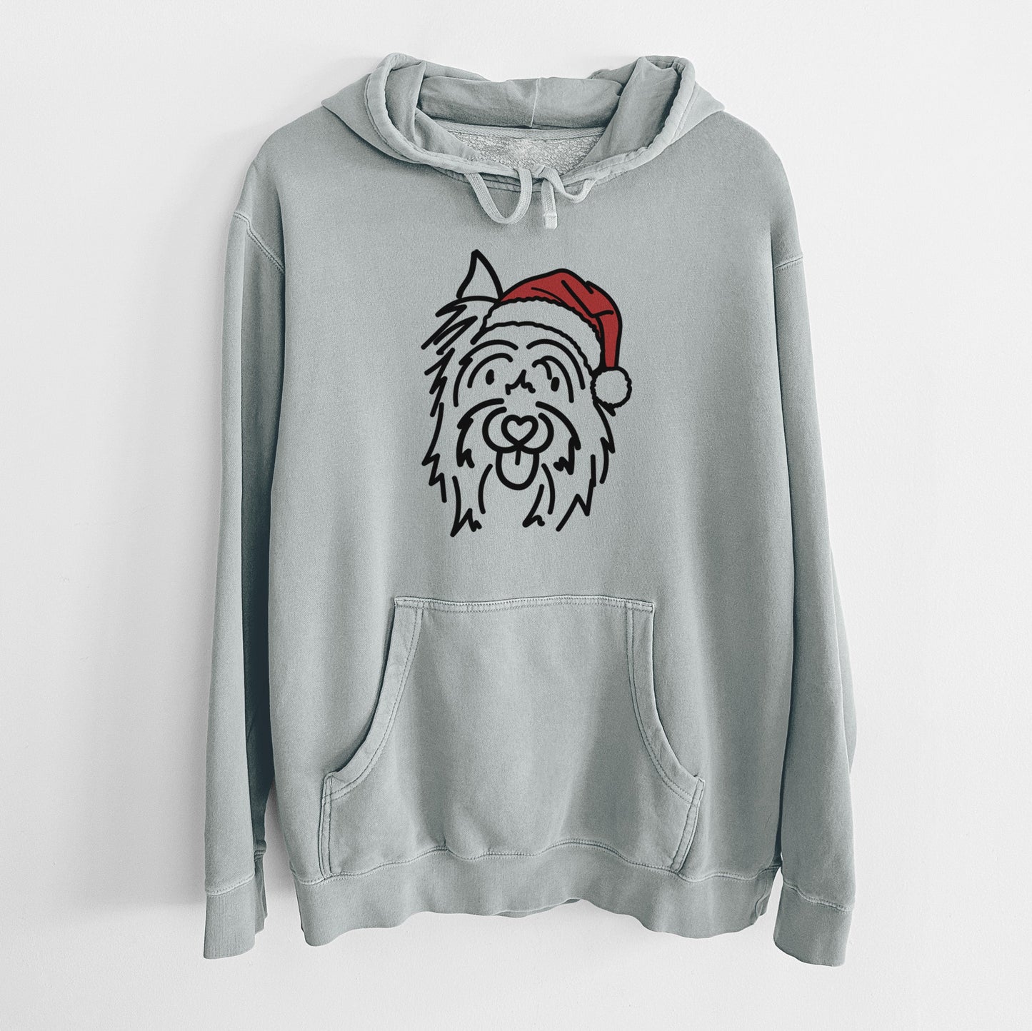 Jolly Silky Terrier - Monty - Unisex Pigment Dyed Hoodie