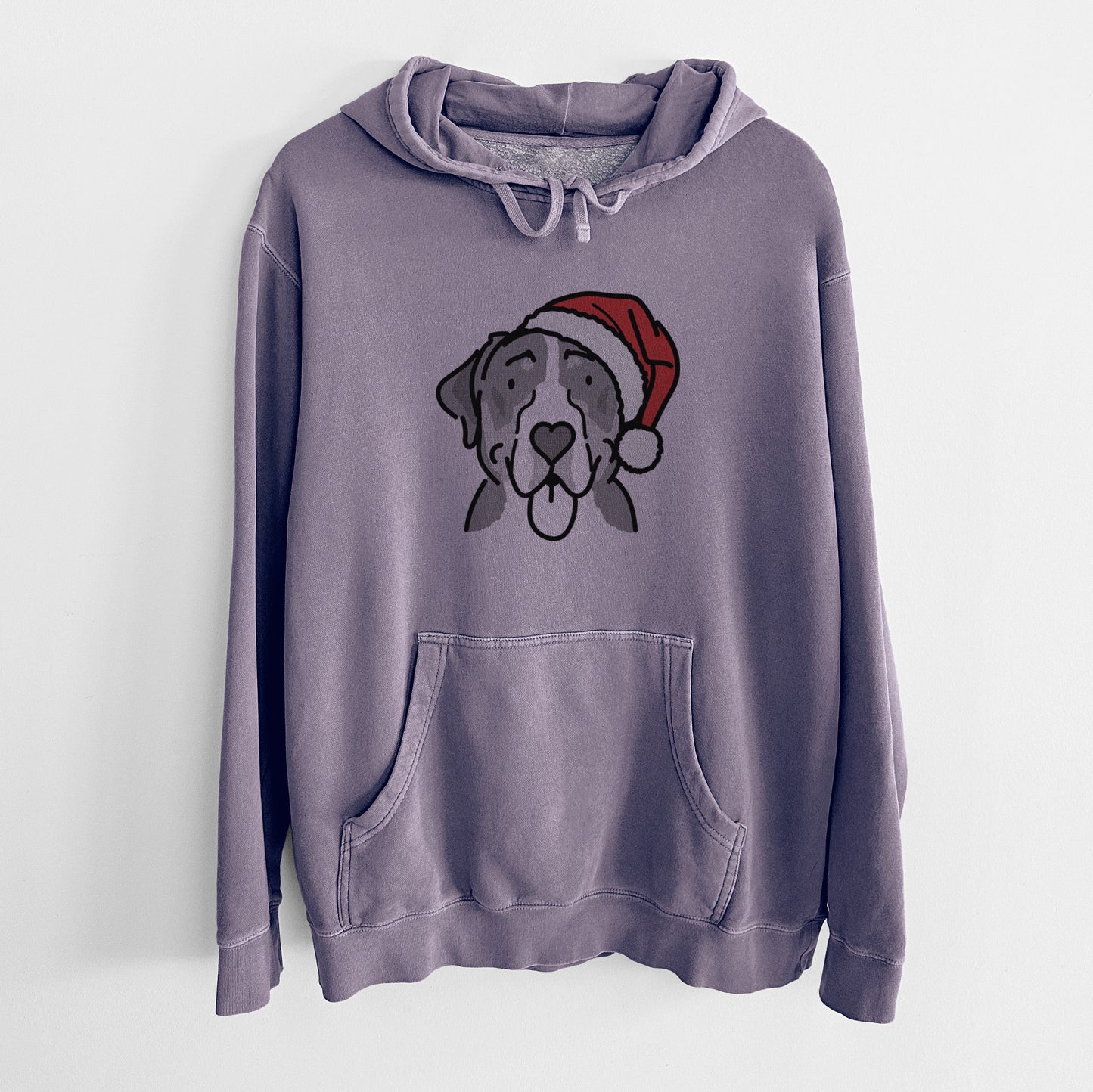 Jolly Greater Swiss Mountain Dog - Moose - Unisex Pigment Dyed Hoodie