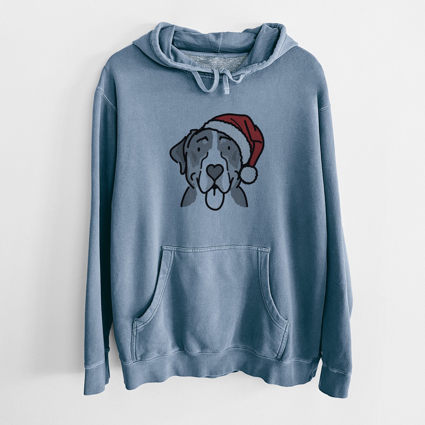 Jolly Greater Swiss Mountain Dog - Moose - Unisex Pigment Dyed Hoodie