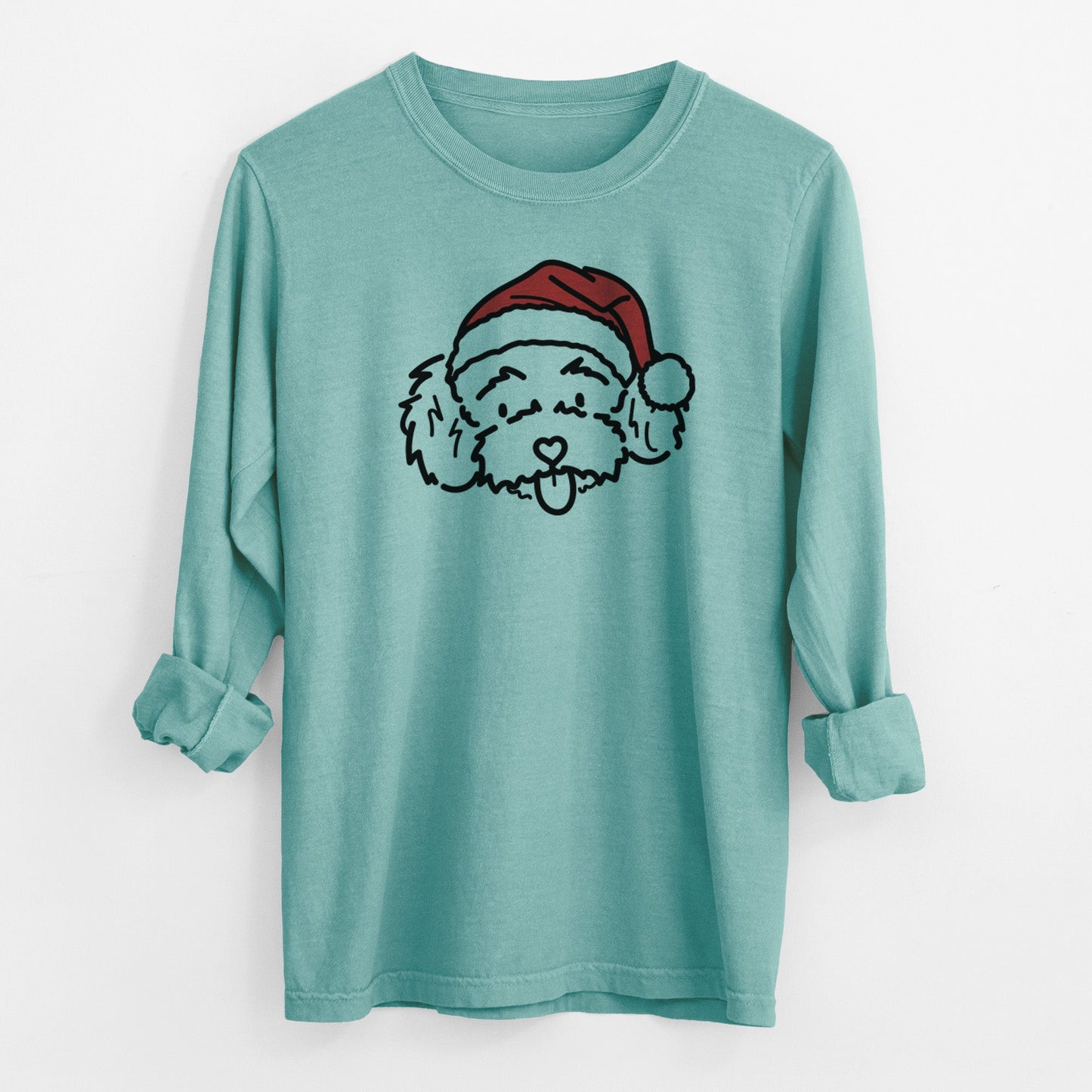 Jolly Toy Poodle - Ricci - Heavyweight 100% Cotton Long Sleeve