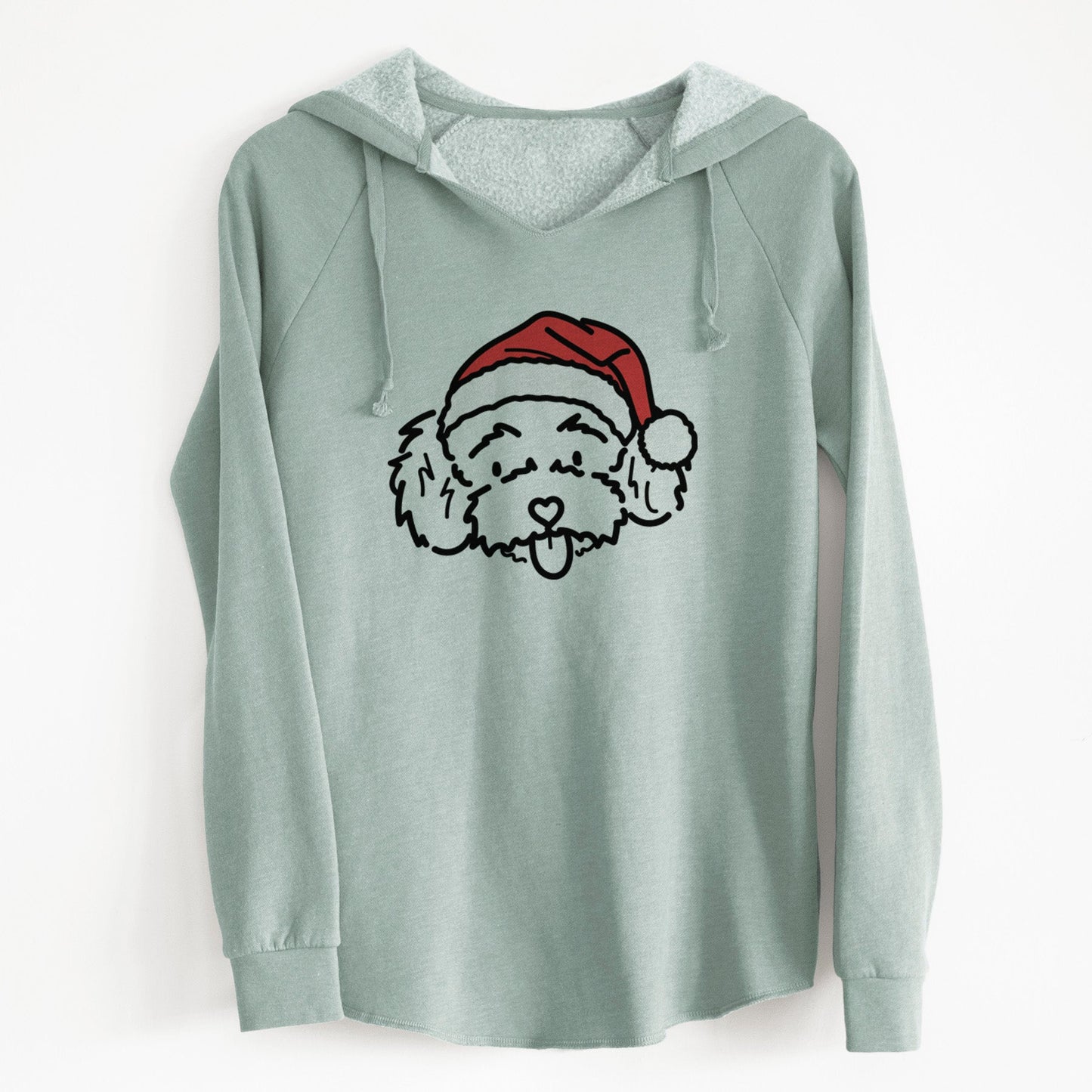 Jolly Toy Poodle - Ricci - Cali Wave Hooded Sweatshirt