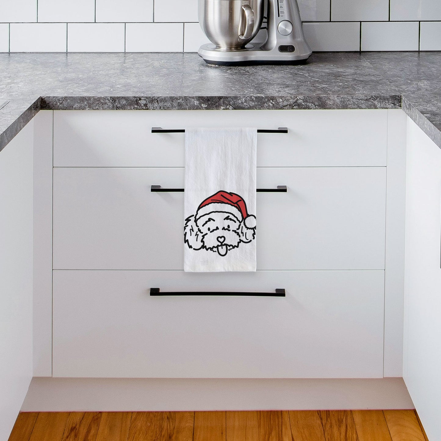 Jolly Toy Poodle - Ricci - Tea Towel