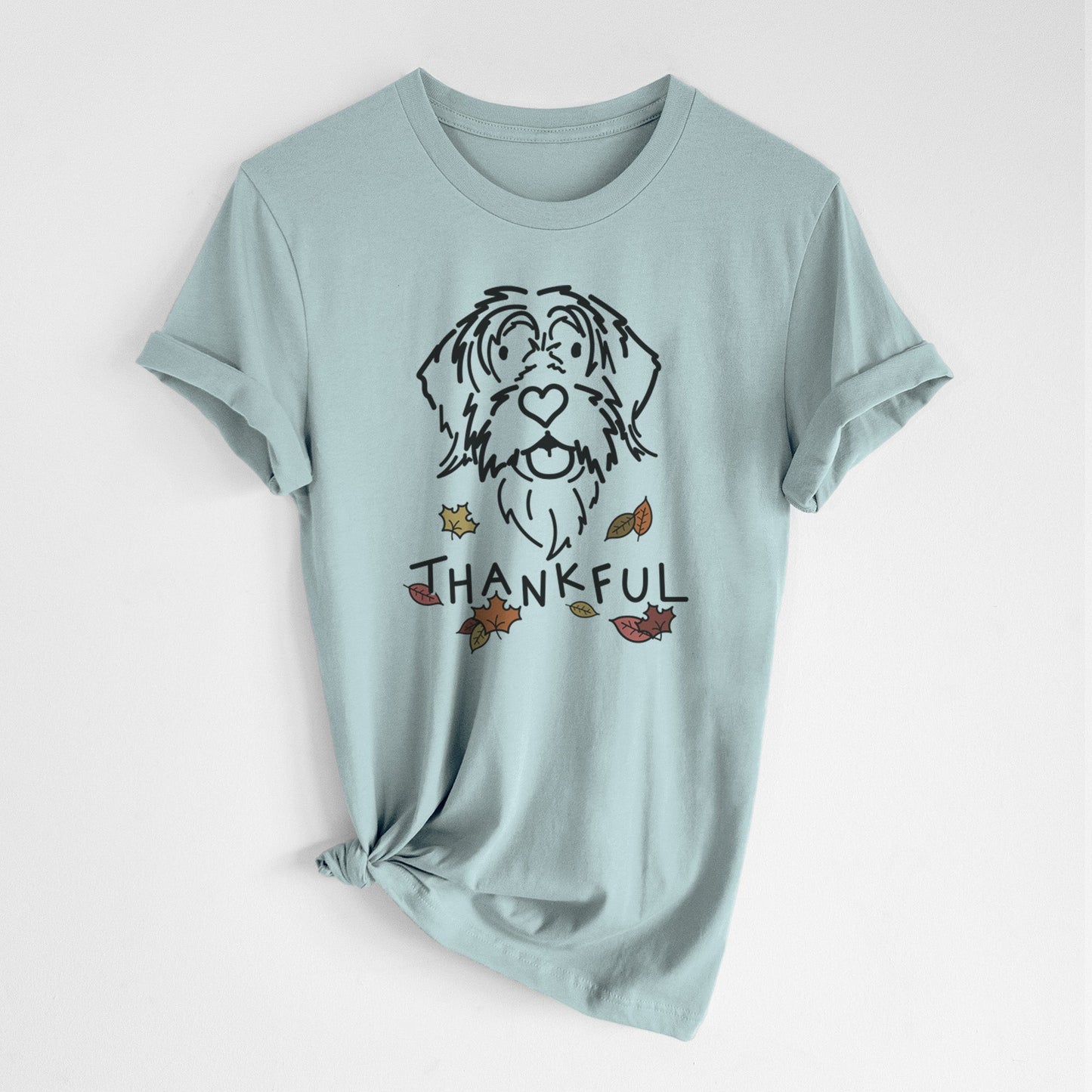 Thankful Wirehaird Pointing Griffon - Gary - Unisex Crewneck