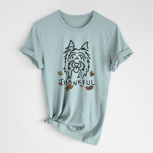 Thankful Silky Terrier - Monty - Unisex Crewneck